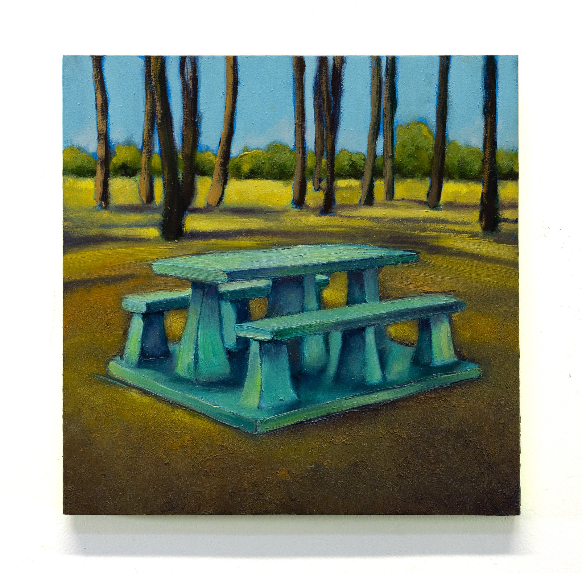 Layby, 2026, oil on wood, 30 x 30cm