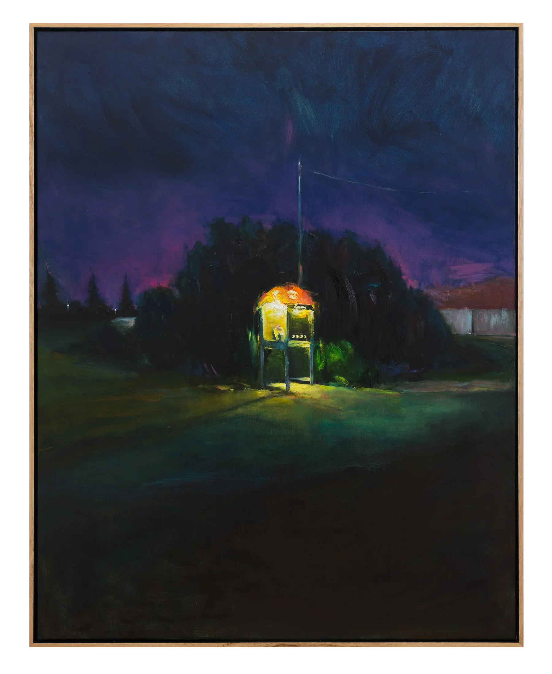 Lancelin, 6pm, 2018, oil on linen, 109 x 86cm