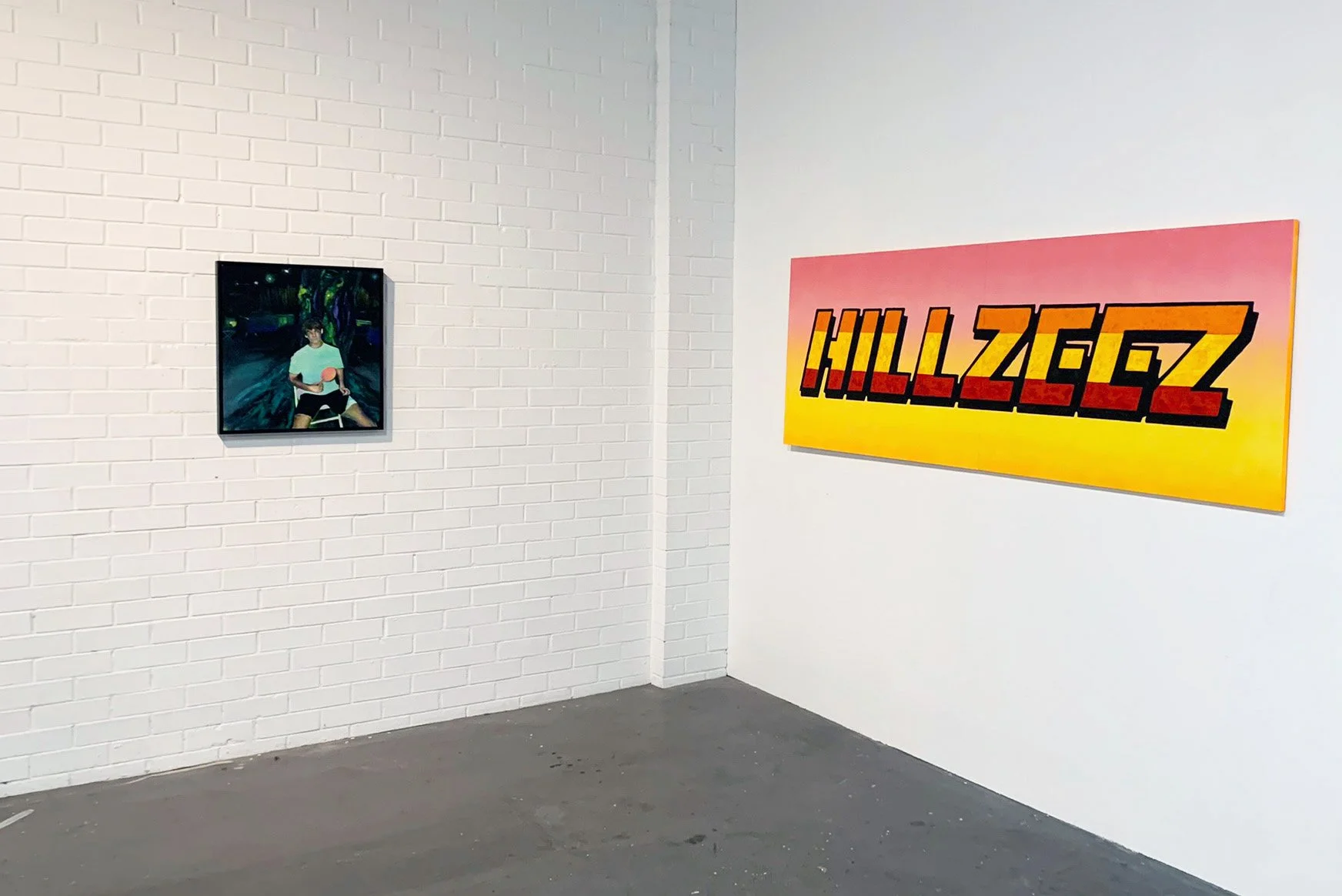 Orange & Mango, install view