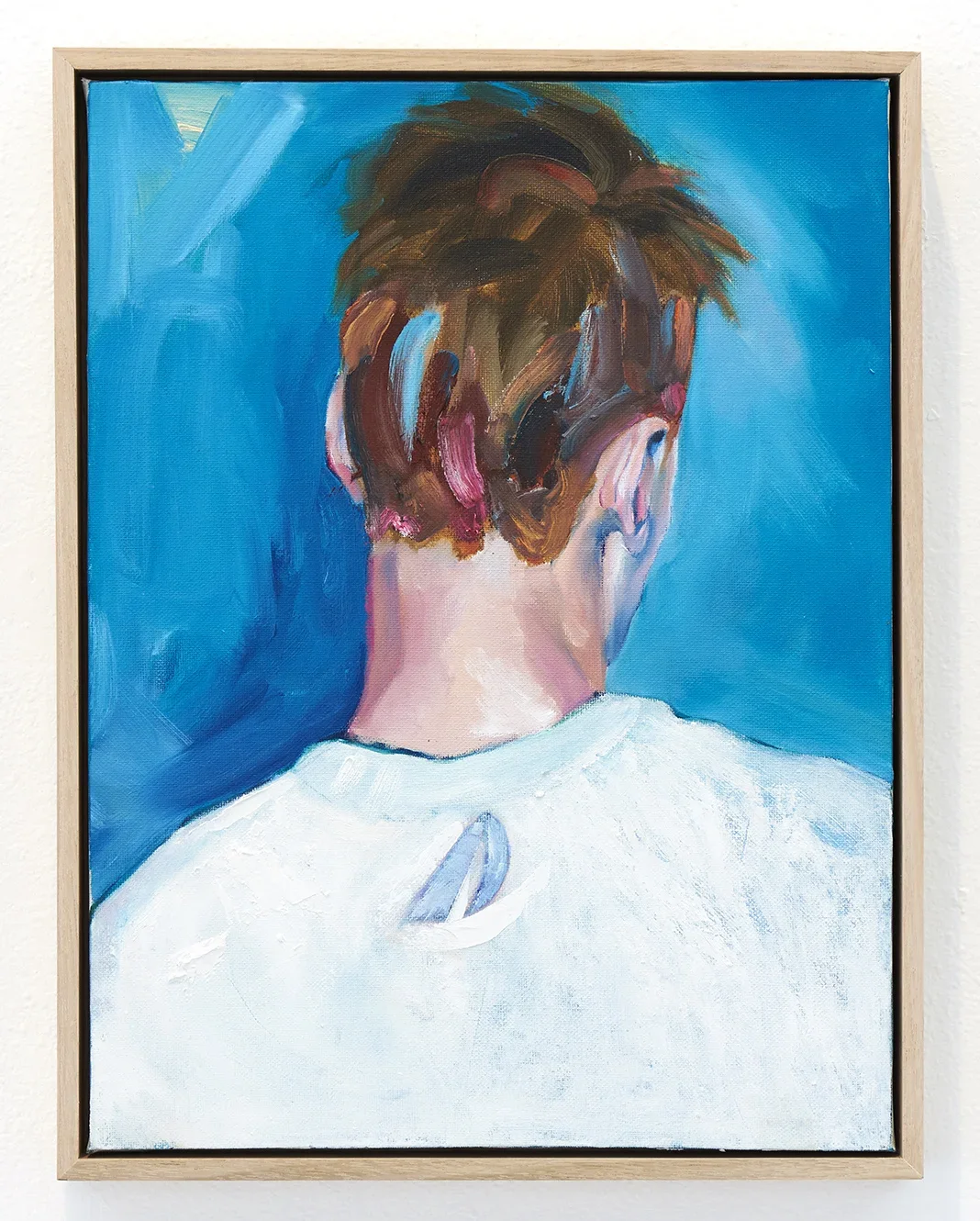Lad #2, 2015, oil on canvas