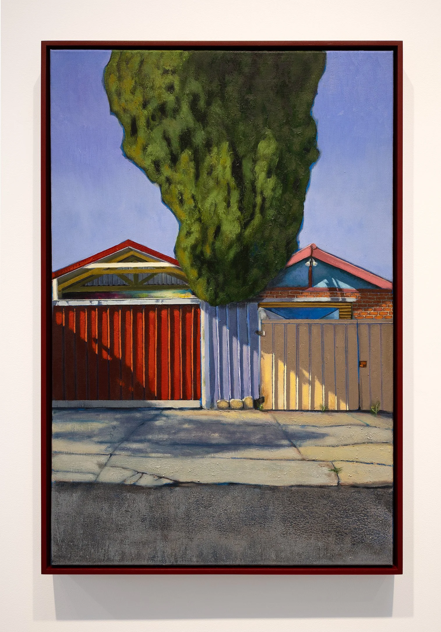 Twin Peaks, 2026, oil on linen,  78 x 53, via Stala Contemporary