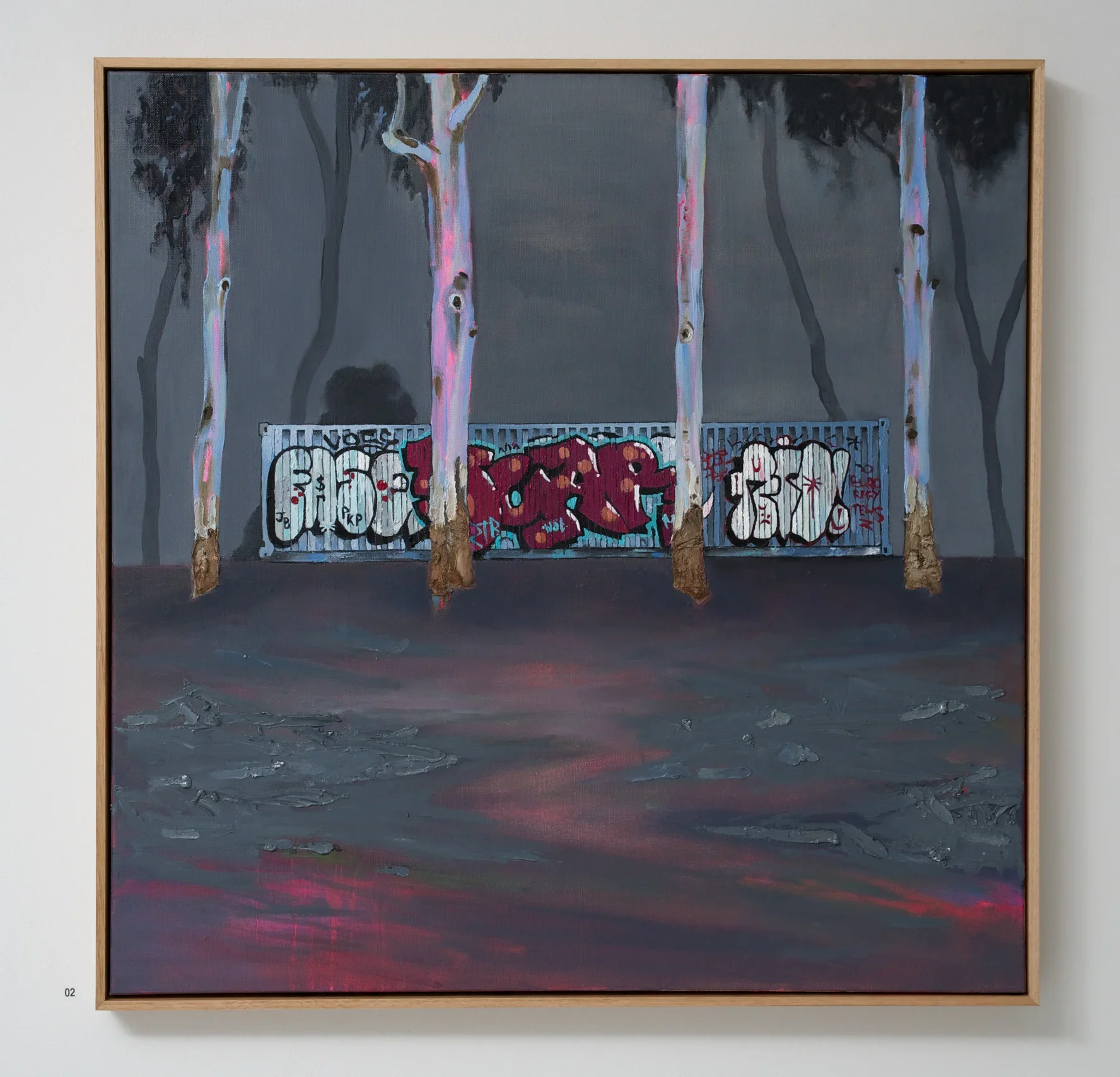 Hillcrest, 2016, oil on canvas