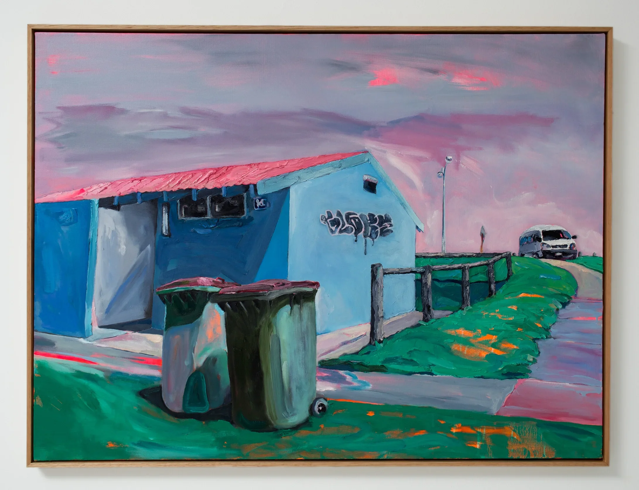 Lagoon, 2016, oil on canvas