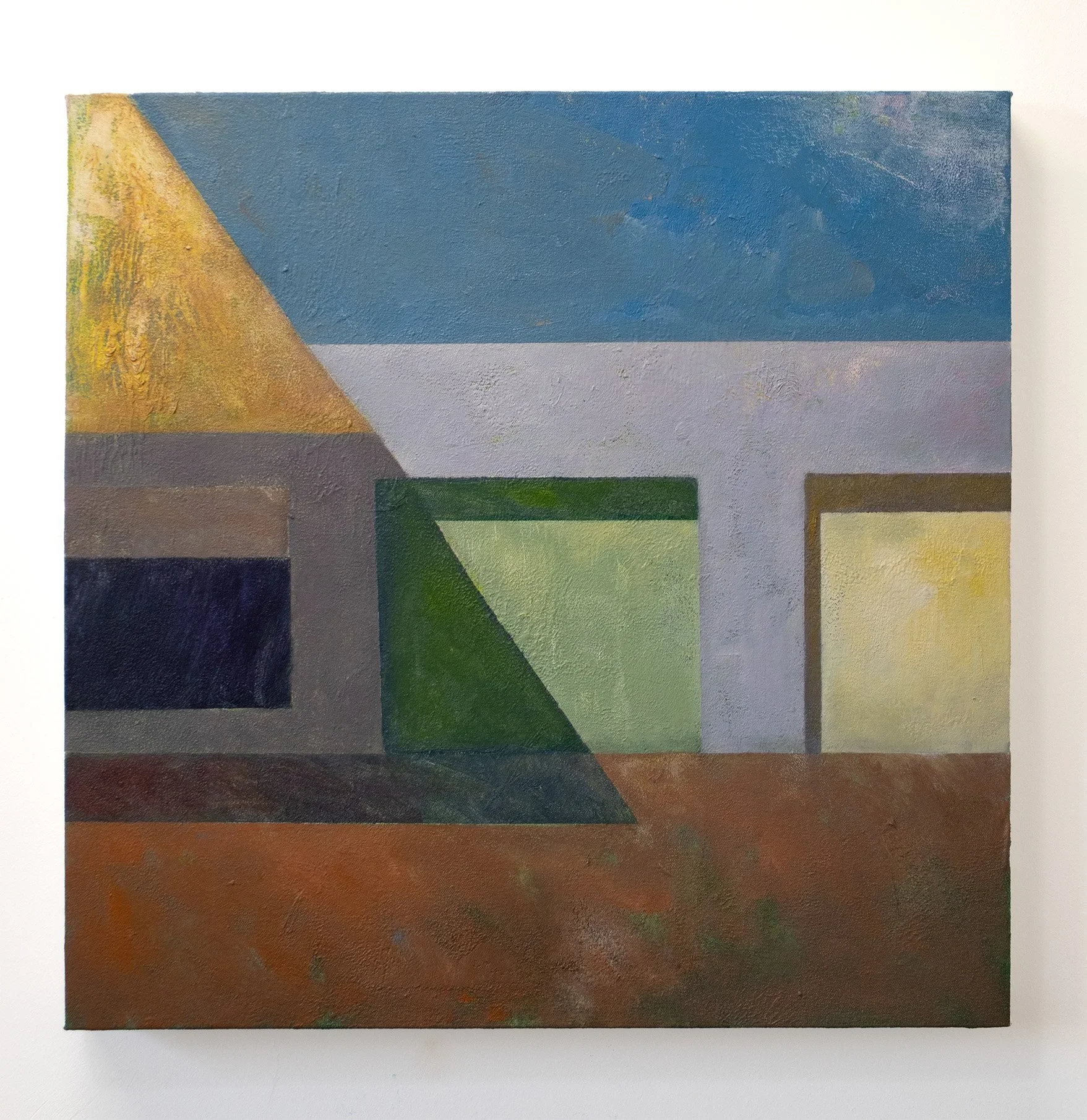 Brockman, 2023, oil on linen, 61 x 61cm