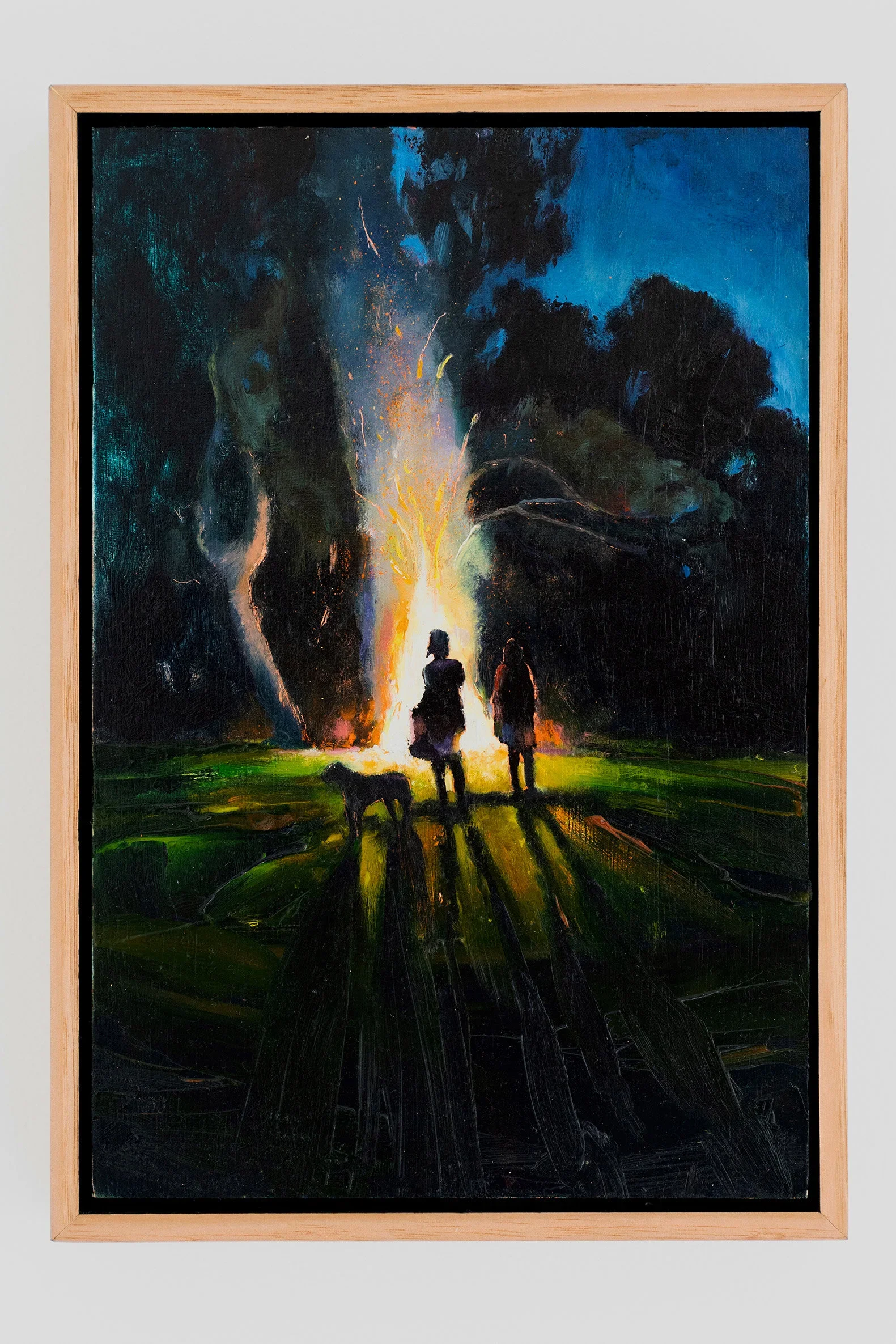 Colbrae, 2020, oil on wood, 30 x 22cm