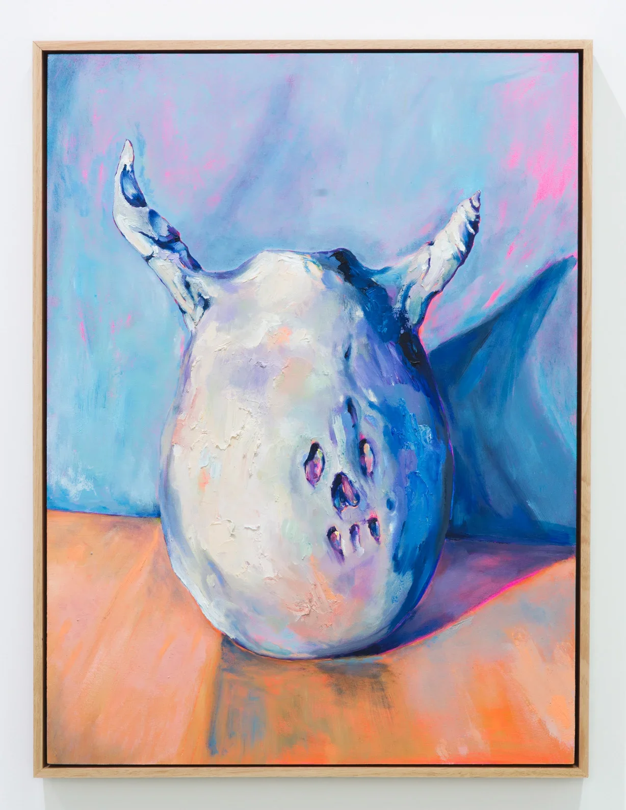 Brooke, 2017, oil on wood, 48 x 63cm