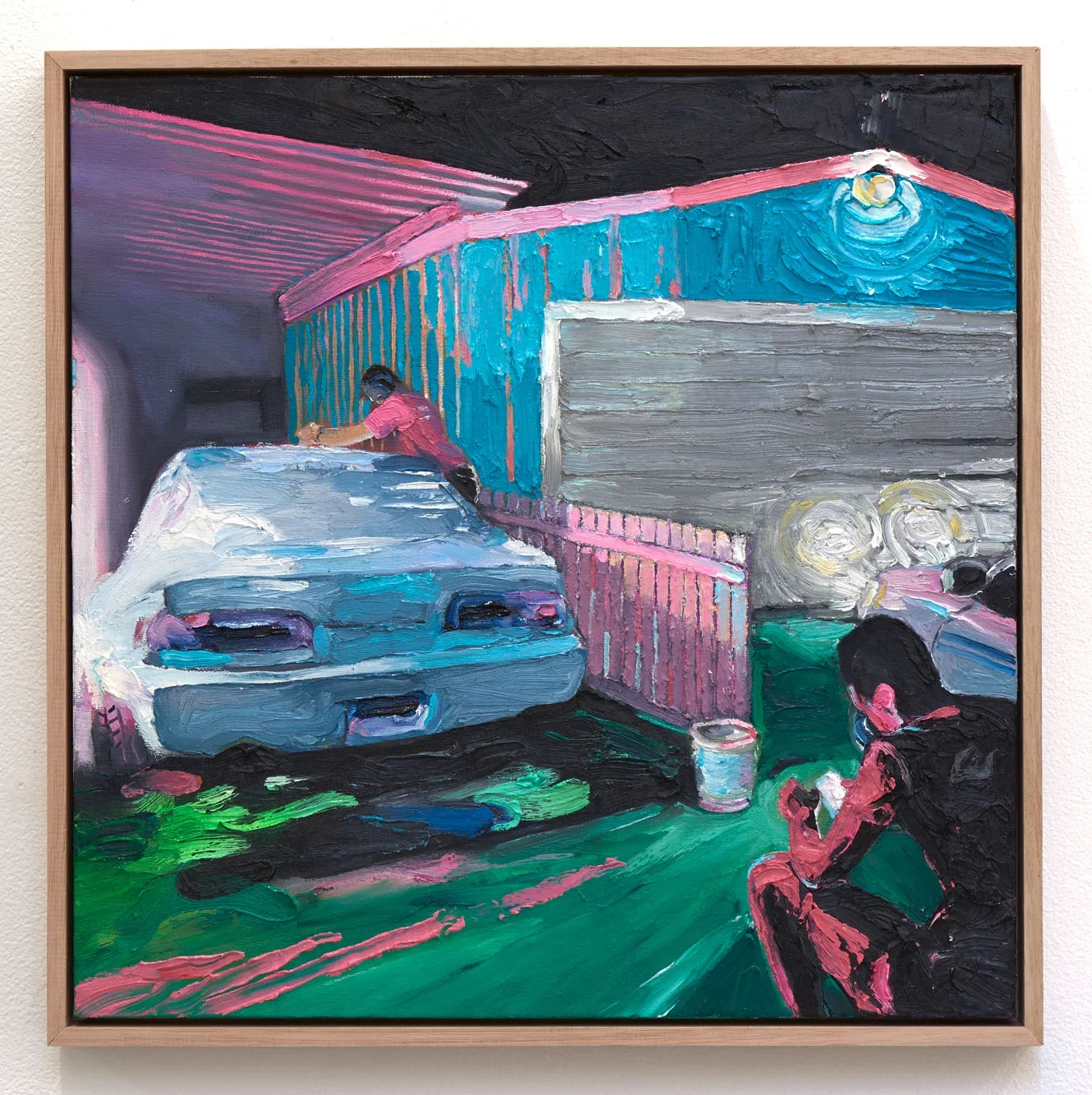 Because Driftcars
2015, oil on canvas