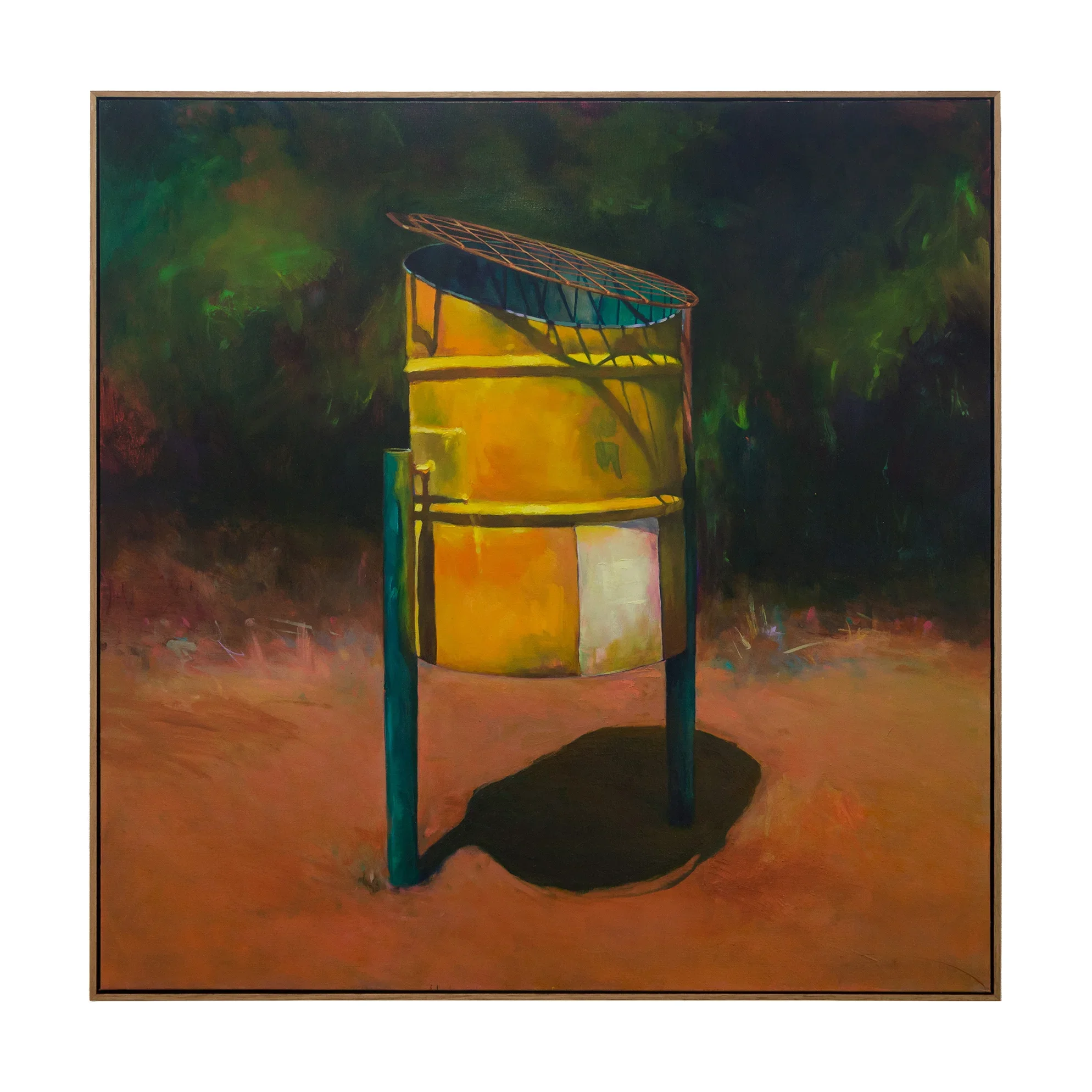 WA Naturally Thanks You, 2019, oil on linen, 102 x 102, Horn Collection