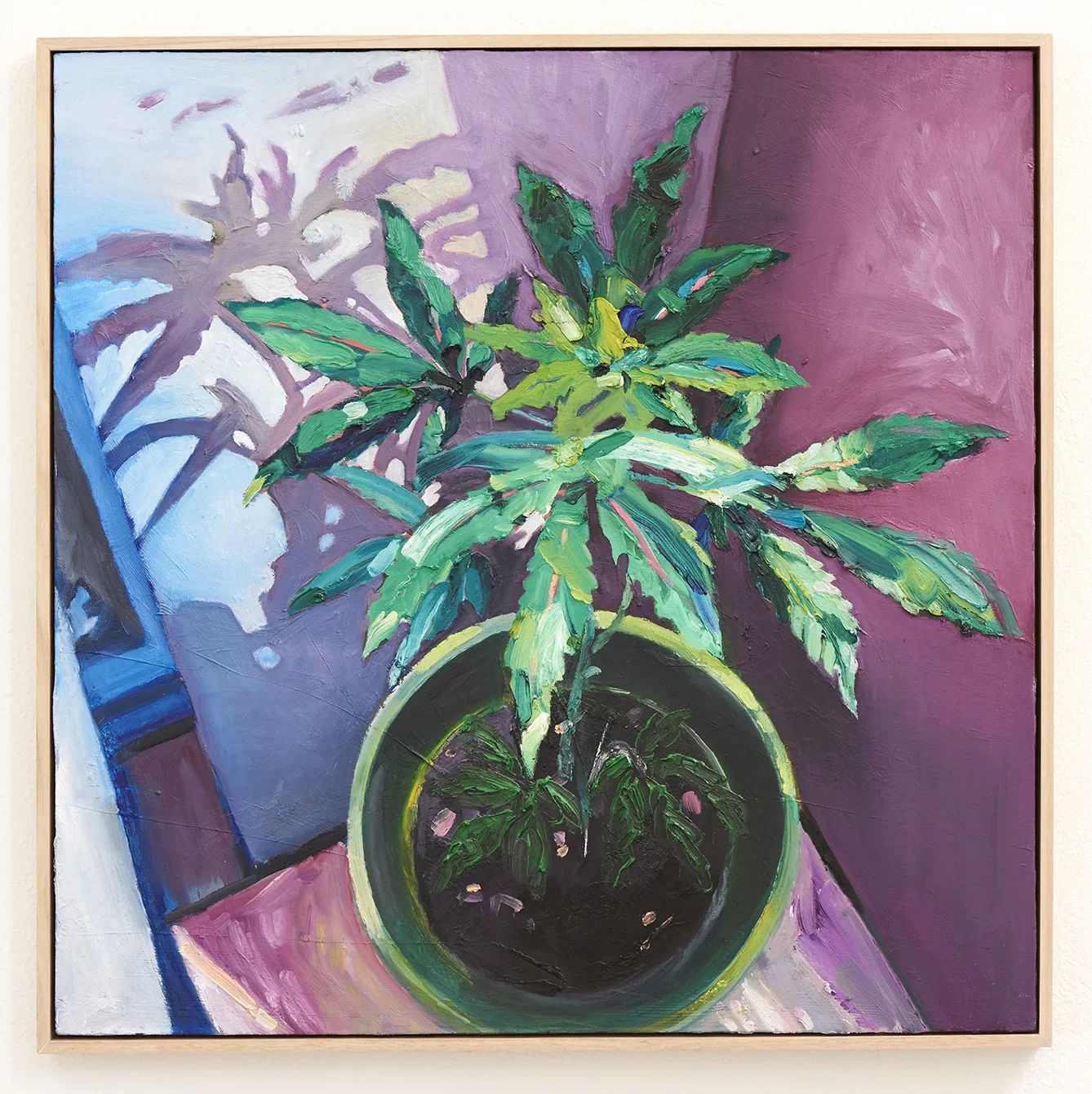 Stalks, 2015, oil on canvas