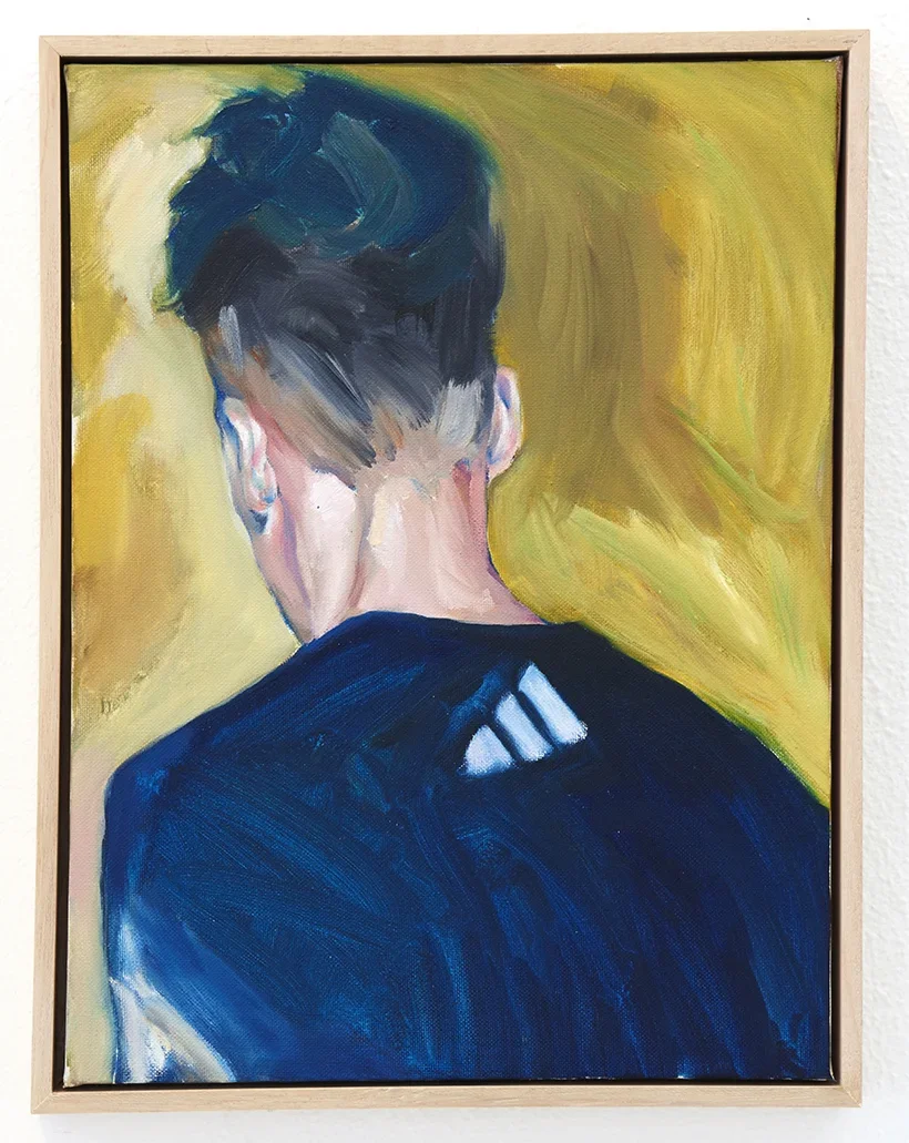 Lad #3, 2015, oil on canvas