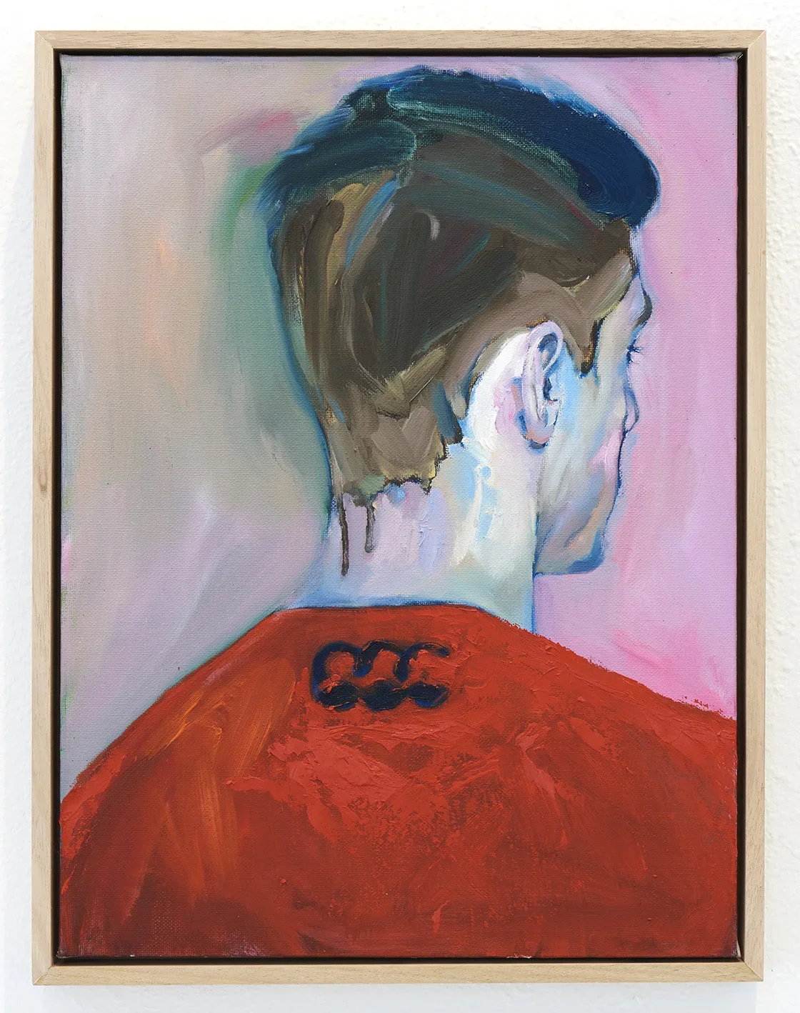 Lad #1, 2015, oil on canvas
