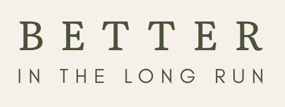 Better in the Long Run Wordmark