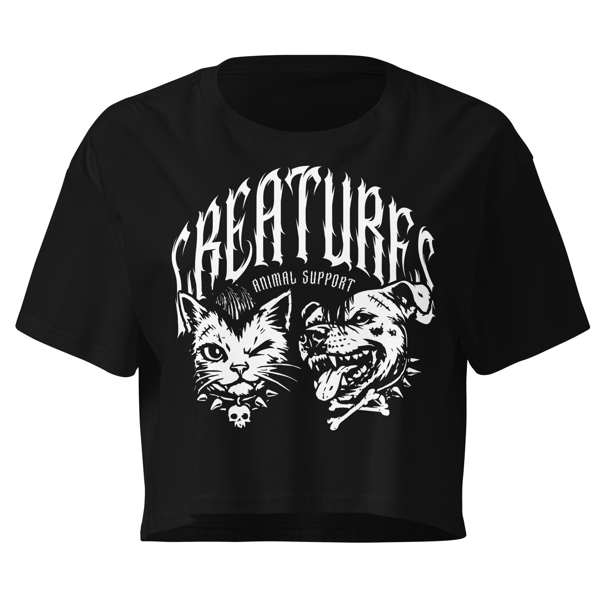 CREATURES | Crop Top | Black