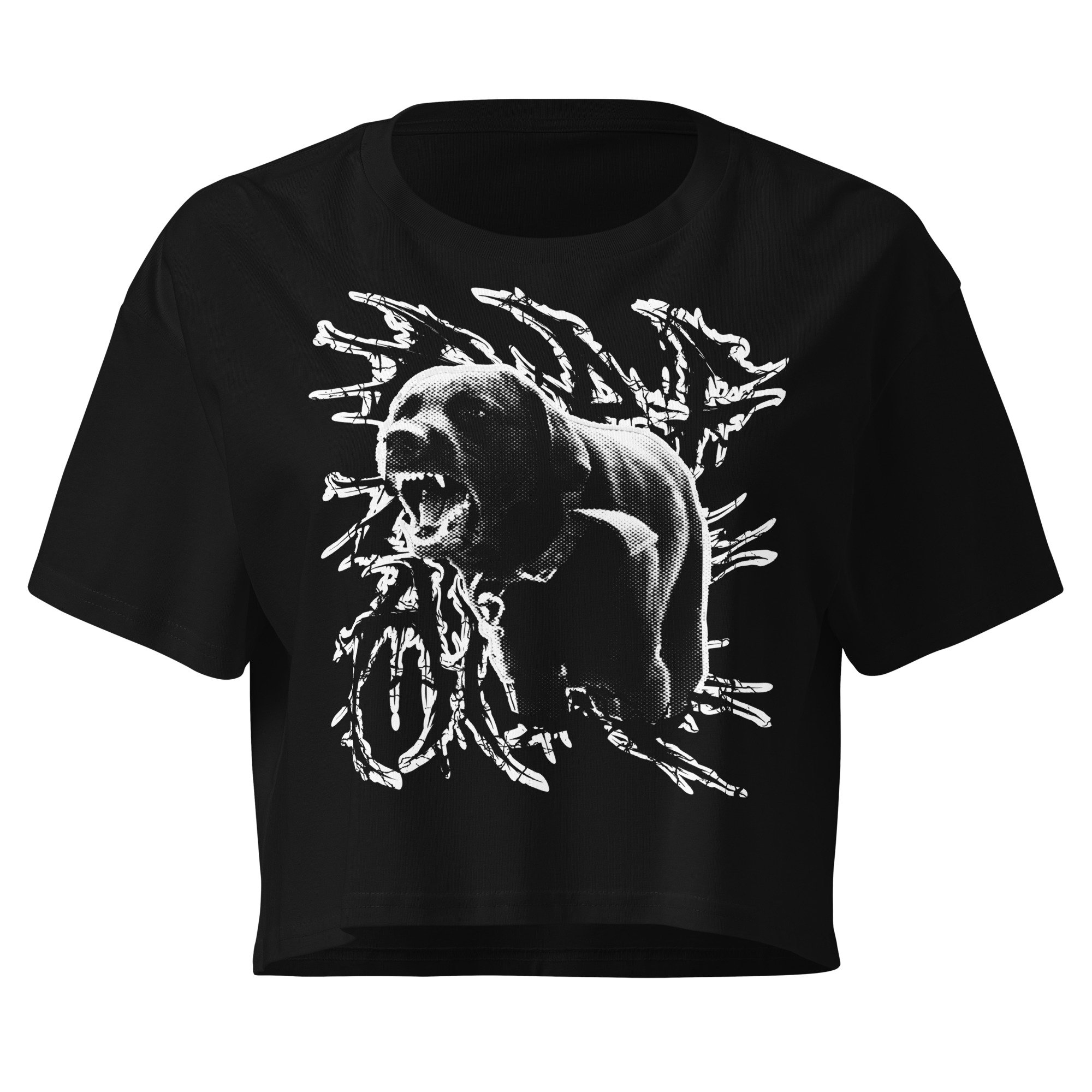 ARF ARF ARF | Crop Top | Black