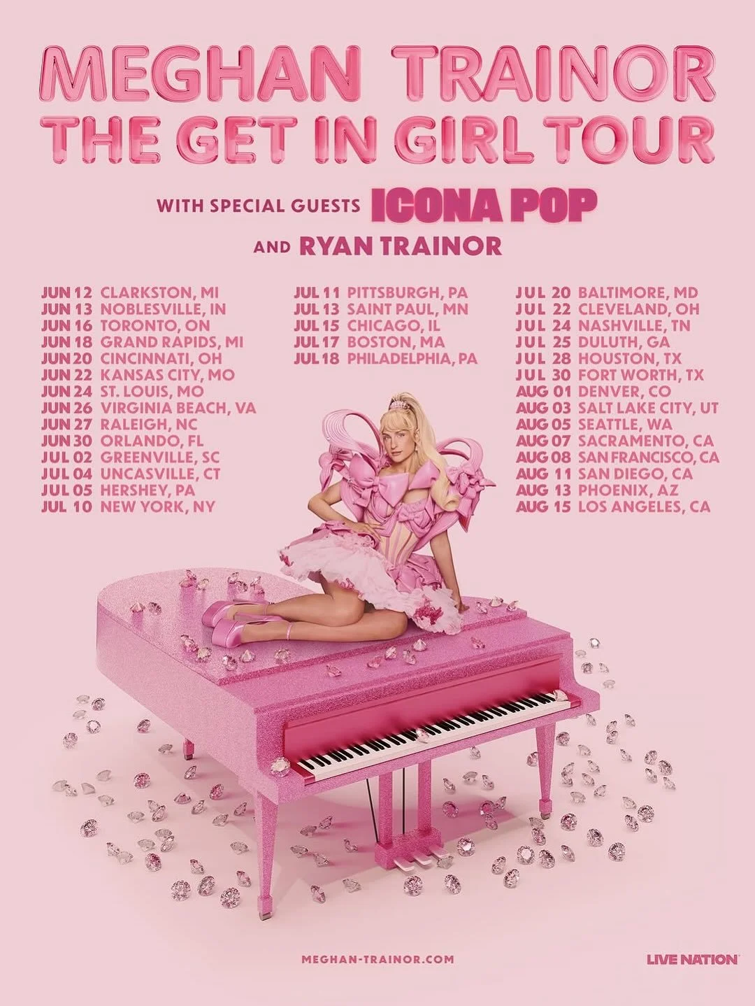 IT&rsquo;S OFFICIAL @iconapop is coming to the States next summer for the @meghantrainor Get In Girl Tour 💖✨🥳🇺🇸