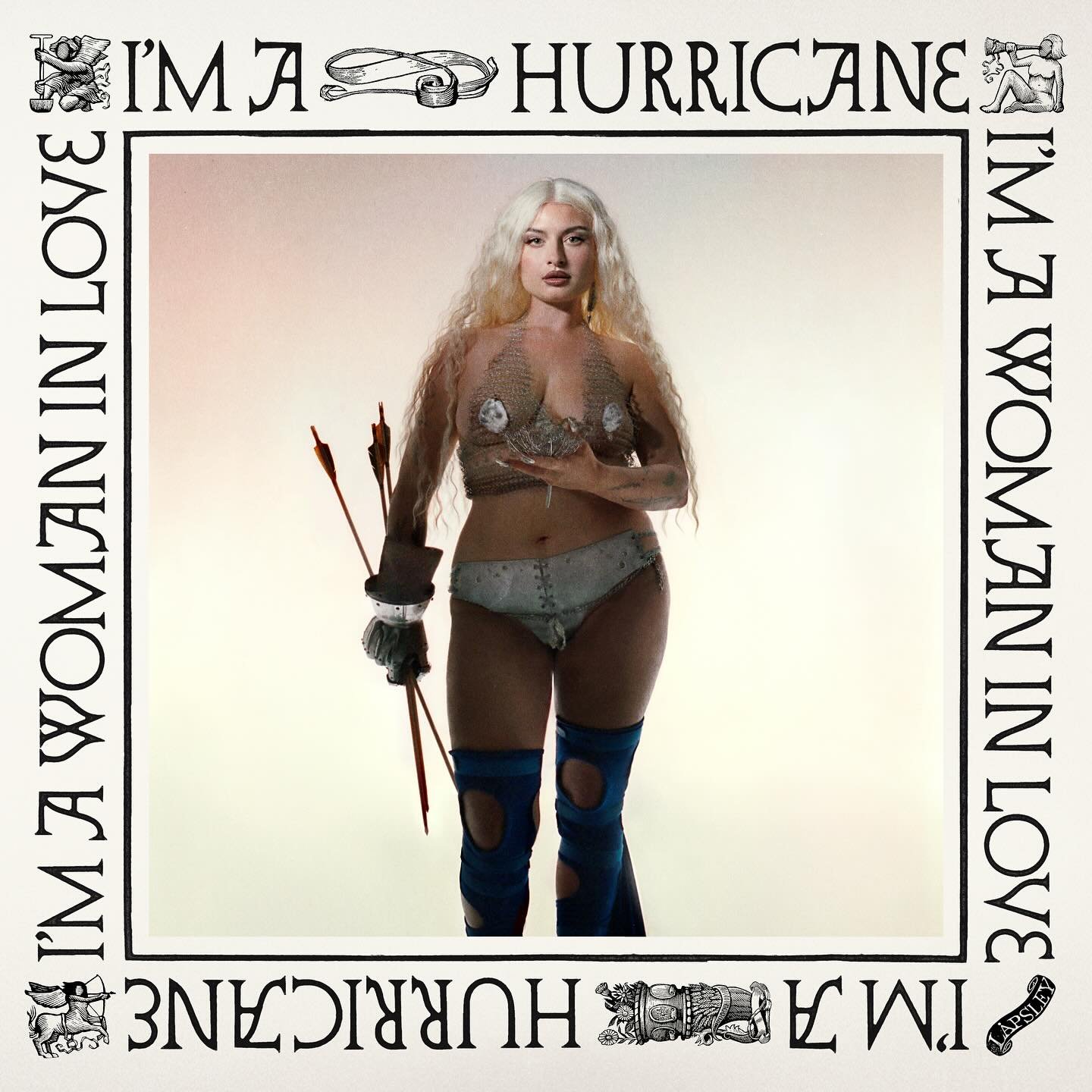 @lapsleyyyy is BACK ⚔️ I&rsquo;M A HURRICANE I&rsquo;M A WOMAN IN LOVE dropping MAY 2 🕯️ on @herownrecordings the 1st chapter, BETTER, is out now #newmusic #album #happyhomemusic