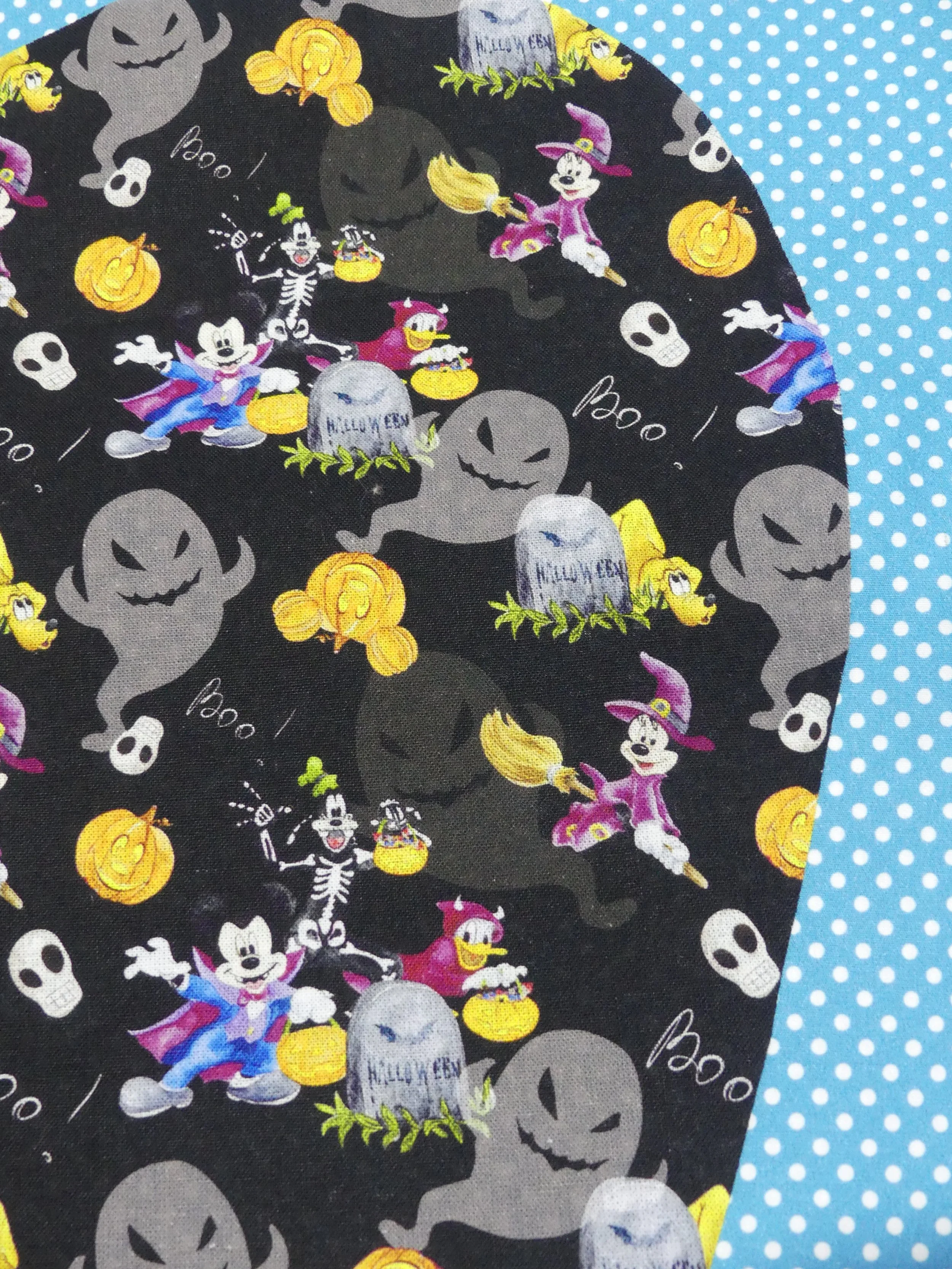 Scrub Cap - Disney Halloween Ghosts - Blue Spot