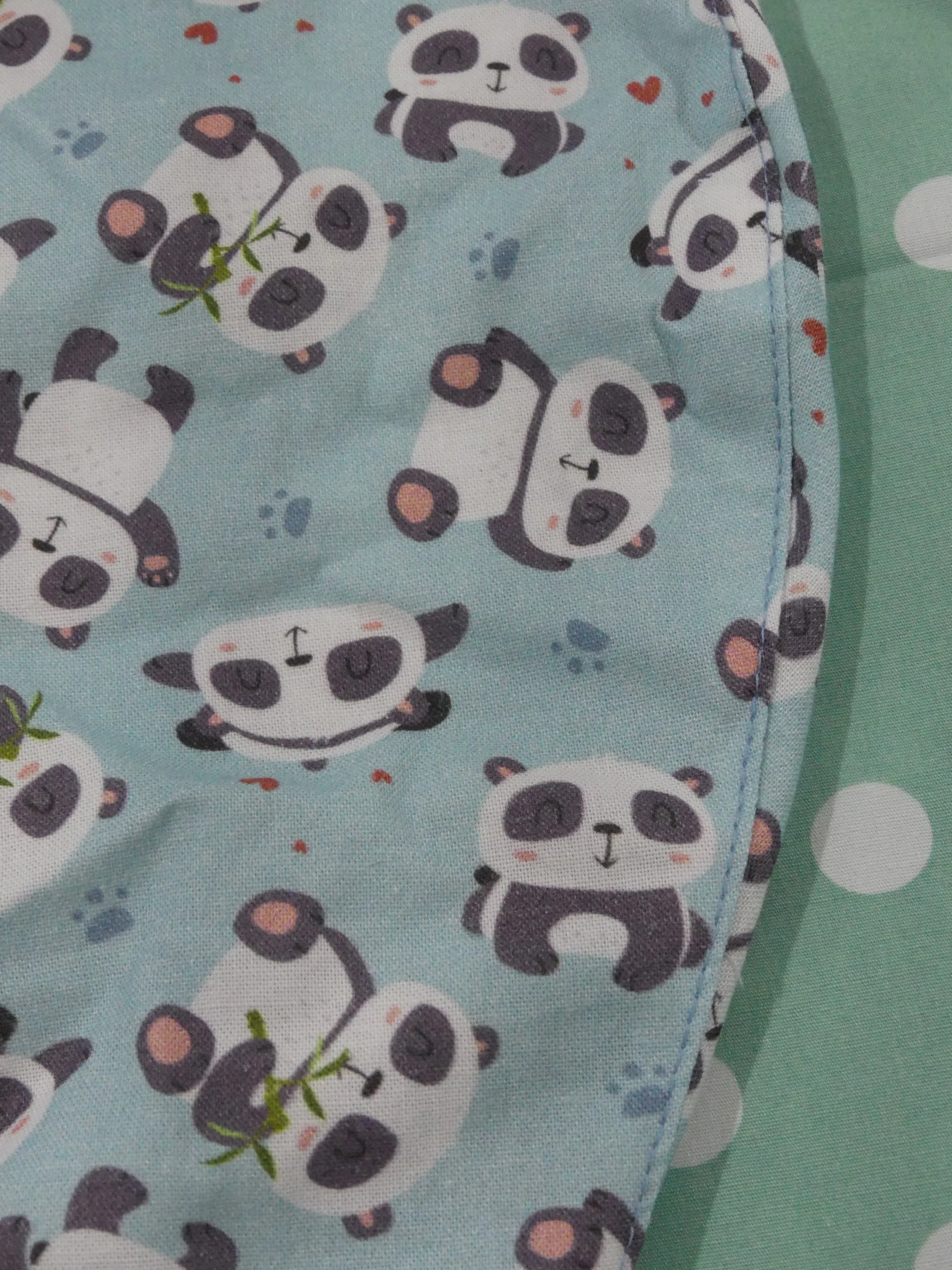 Scrub Cap - Panda - Mint Spot