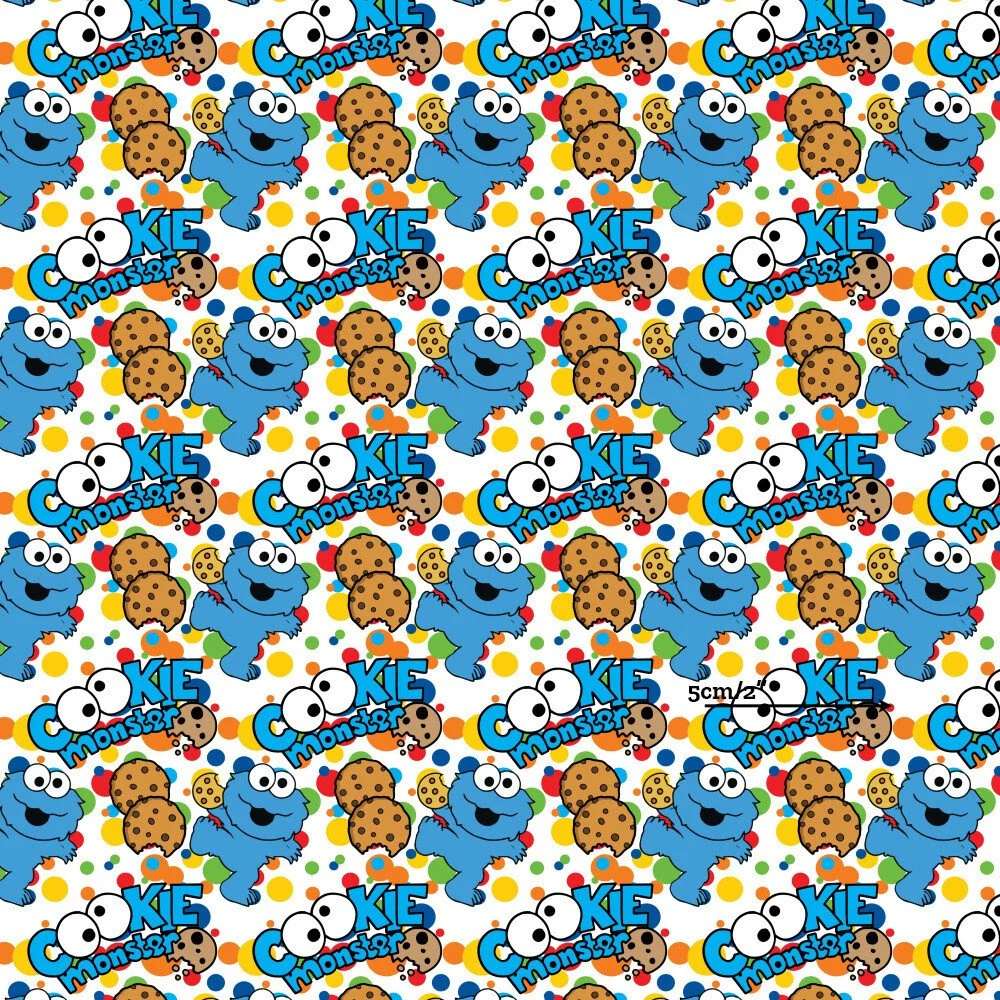Scrub Top - Cookie Monster