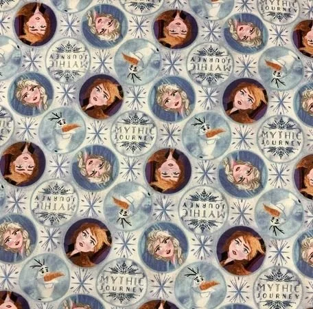 Scrub Top - Frozen Mythic Journey