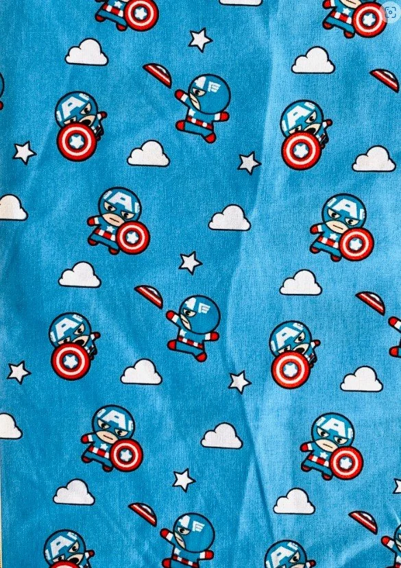 Scrub Top - Captain America