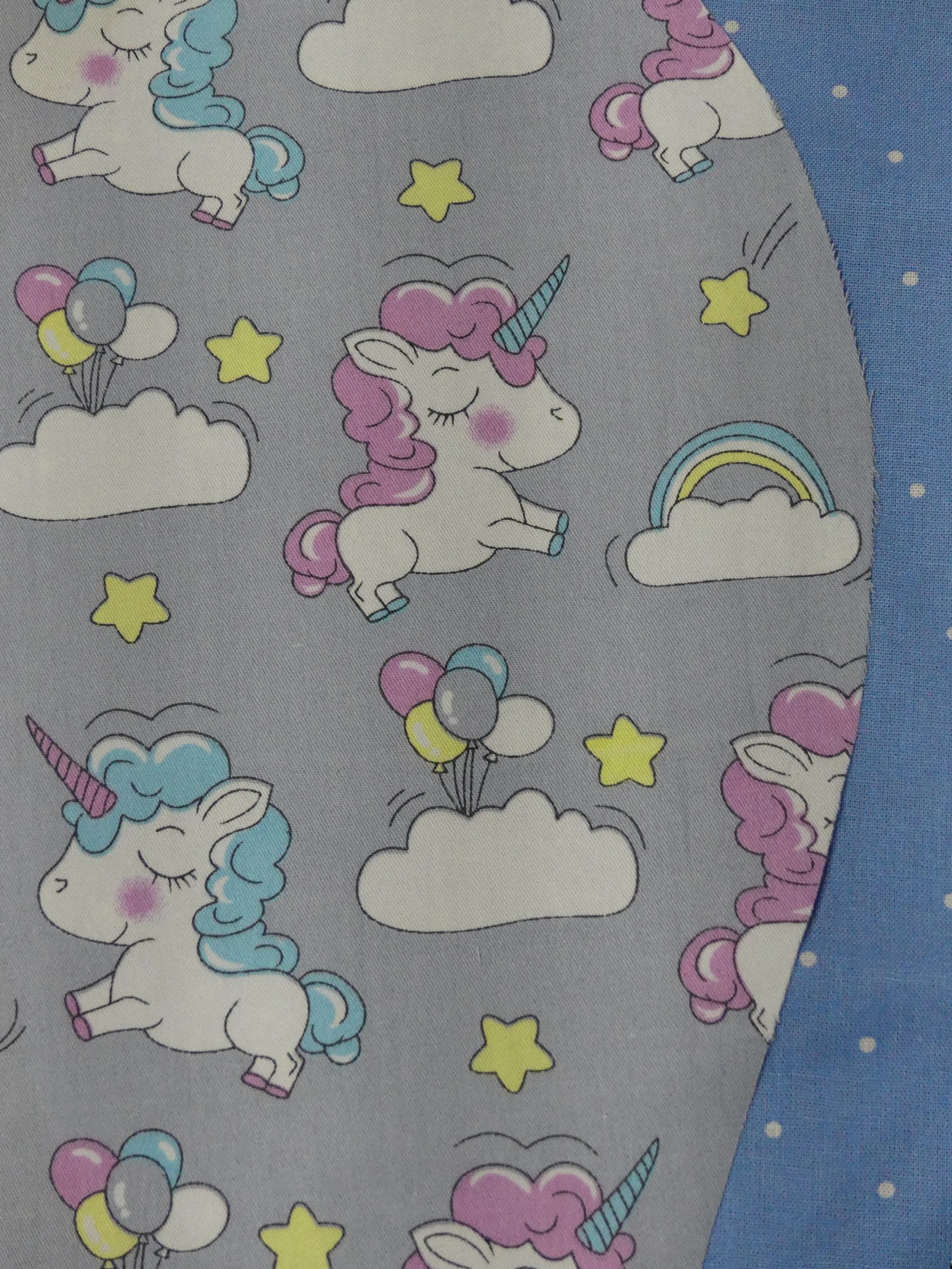 Scrub Cap - Unicorn - Blue Spot