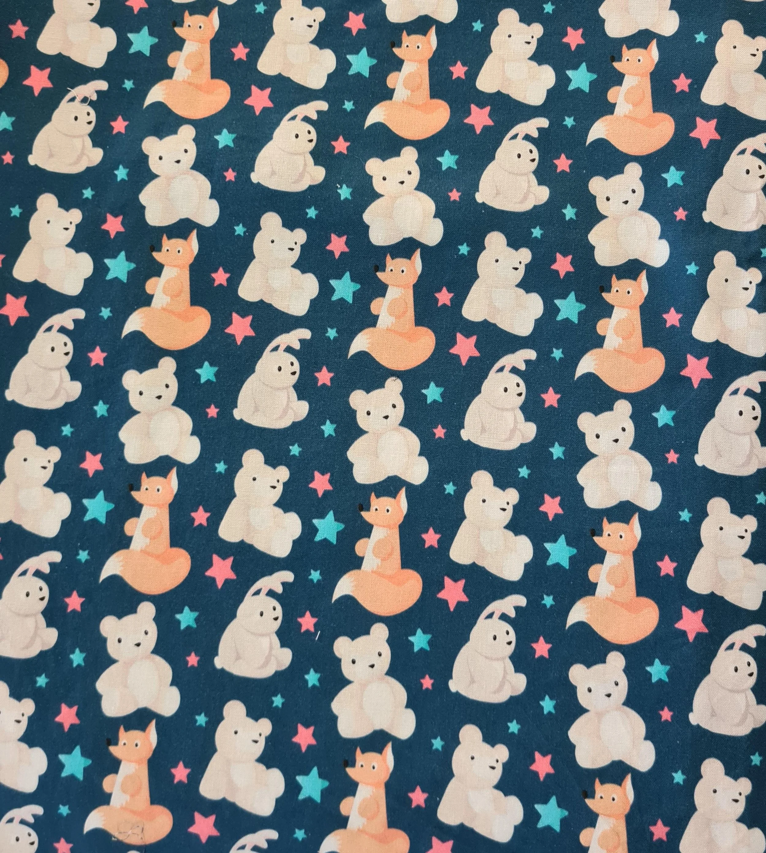 Scrub Top - Dreaming Toys in Navy