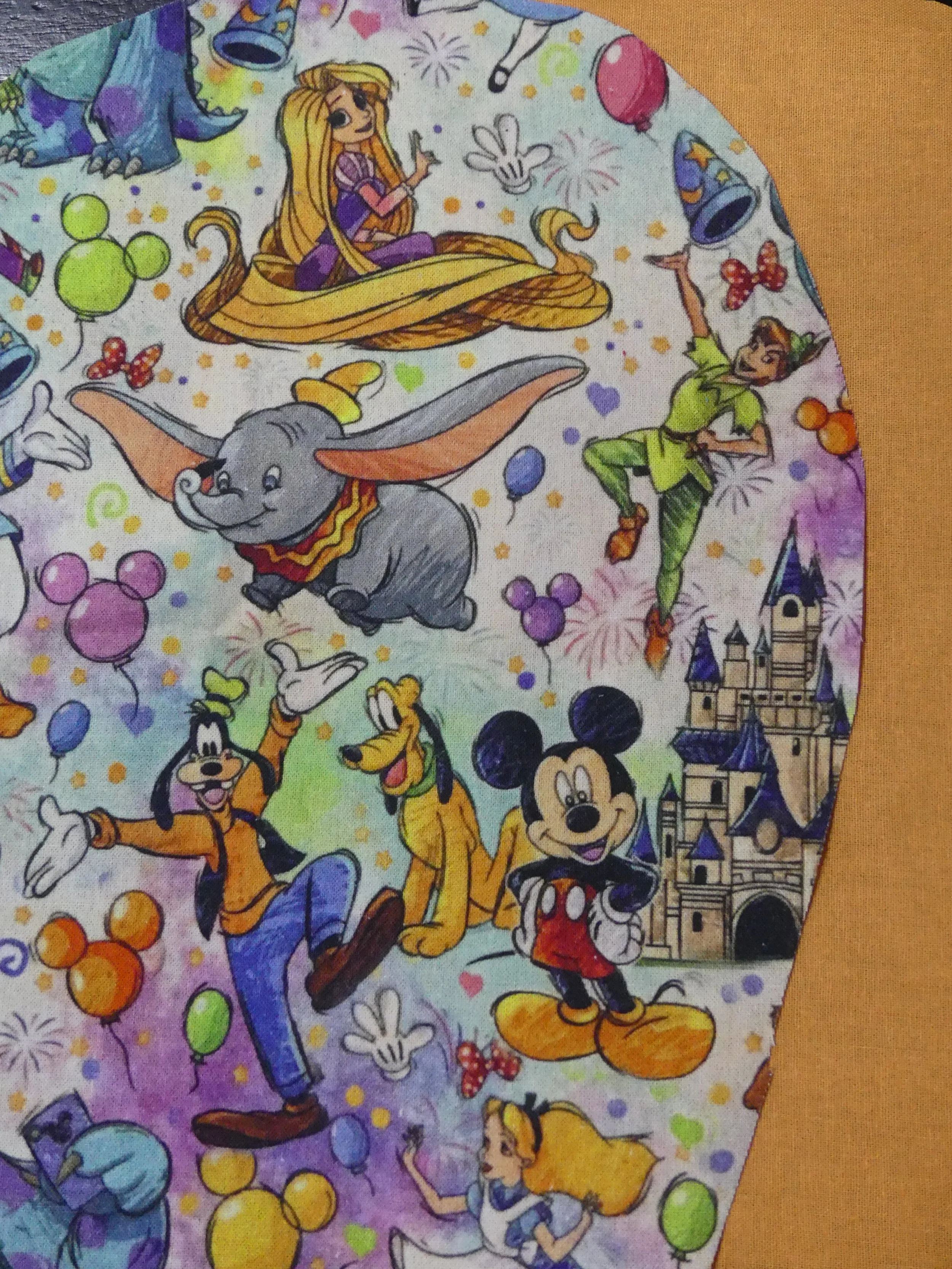 Scrub Cap - Disney Characters - Orange