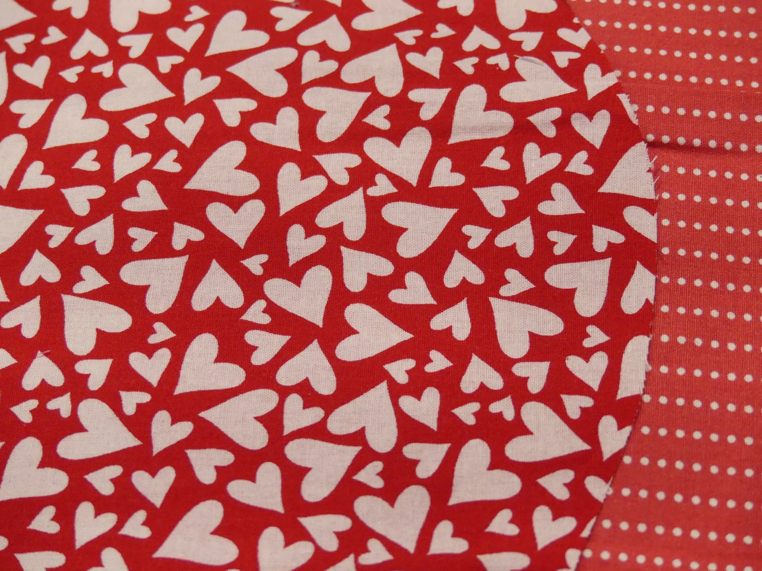 Scrub Cap - Hearts - Red Spot