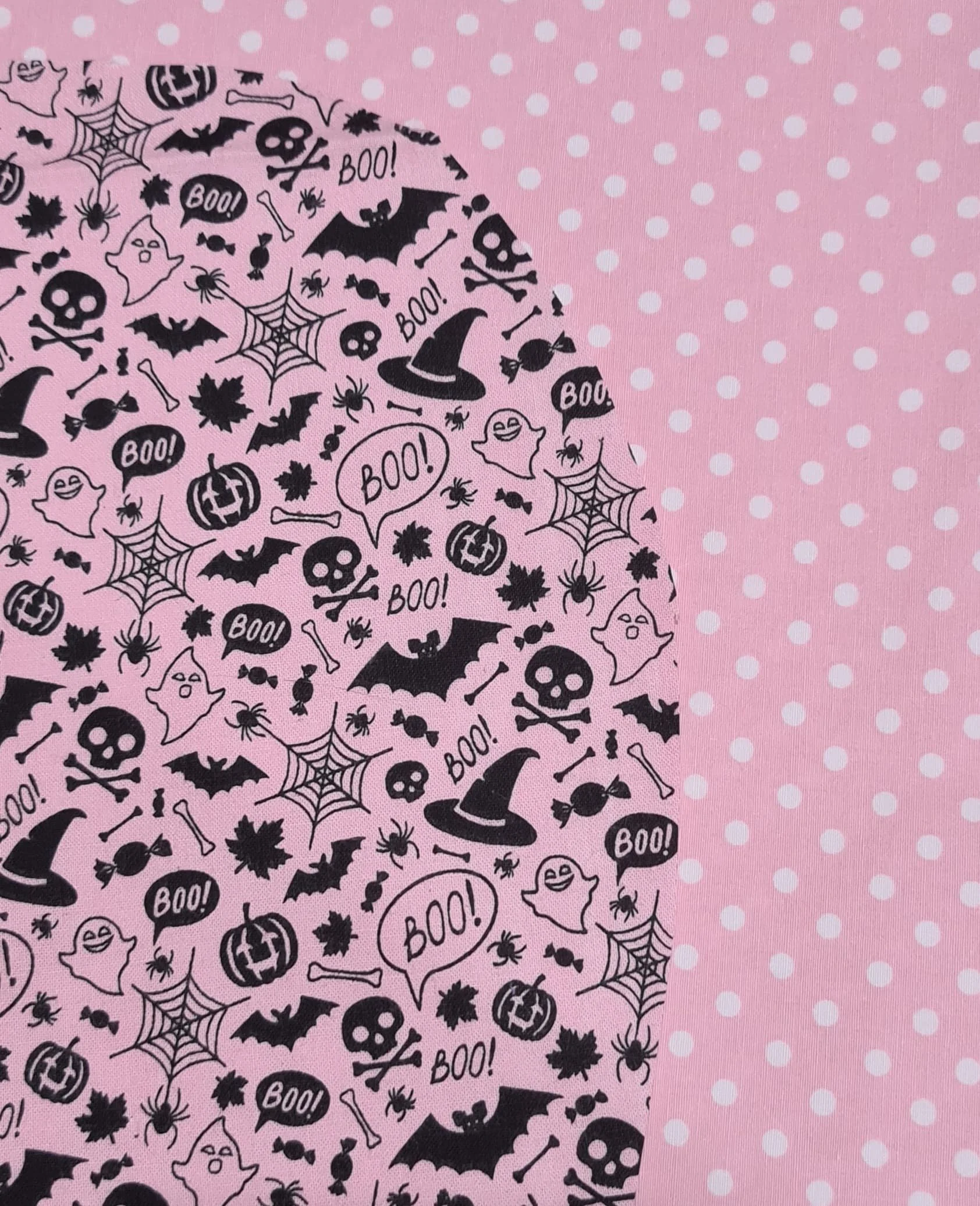 Scrub Cap - Halloween Minis - Pink Spot