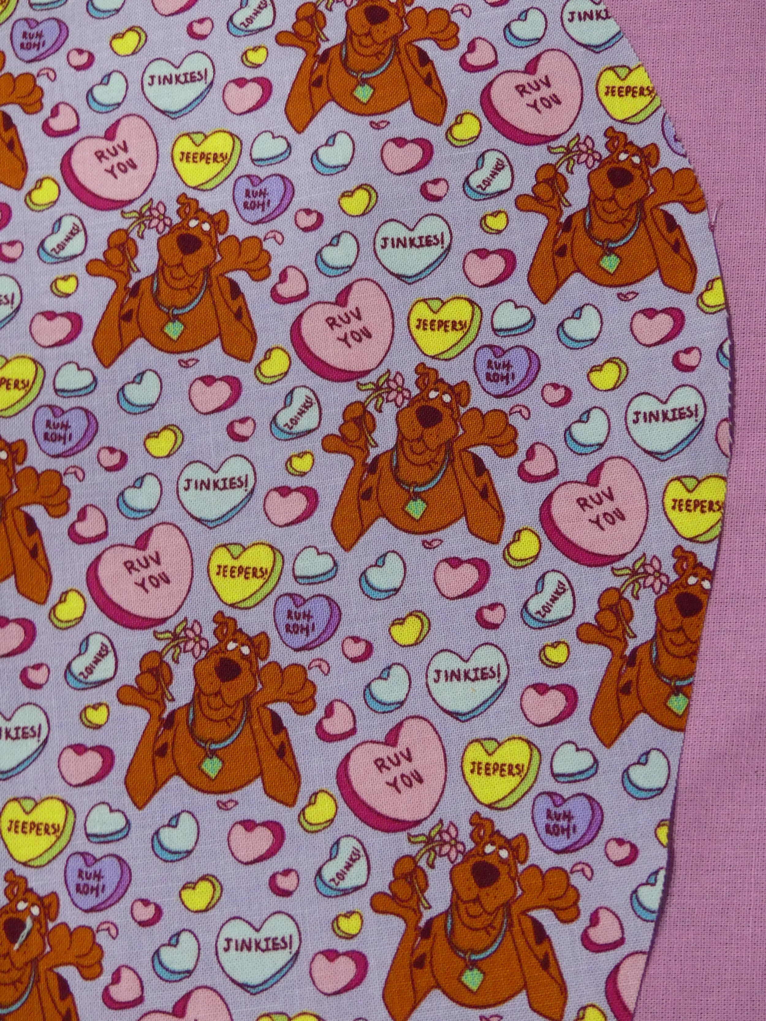 Scrub Cap - Scooby - Pink