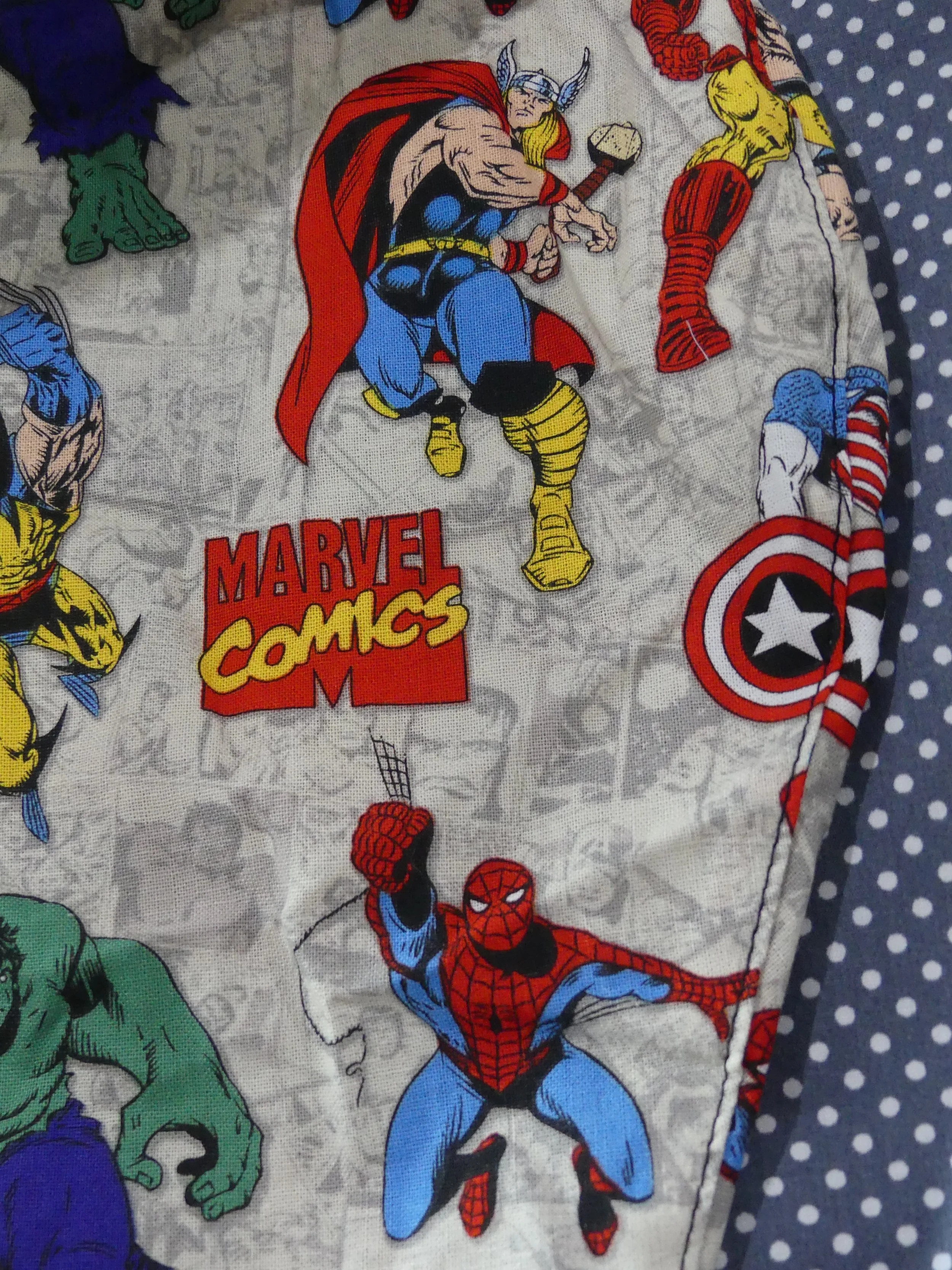 Scrub Cap - Avengers - Grey Spot