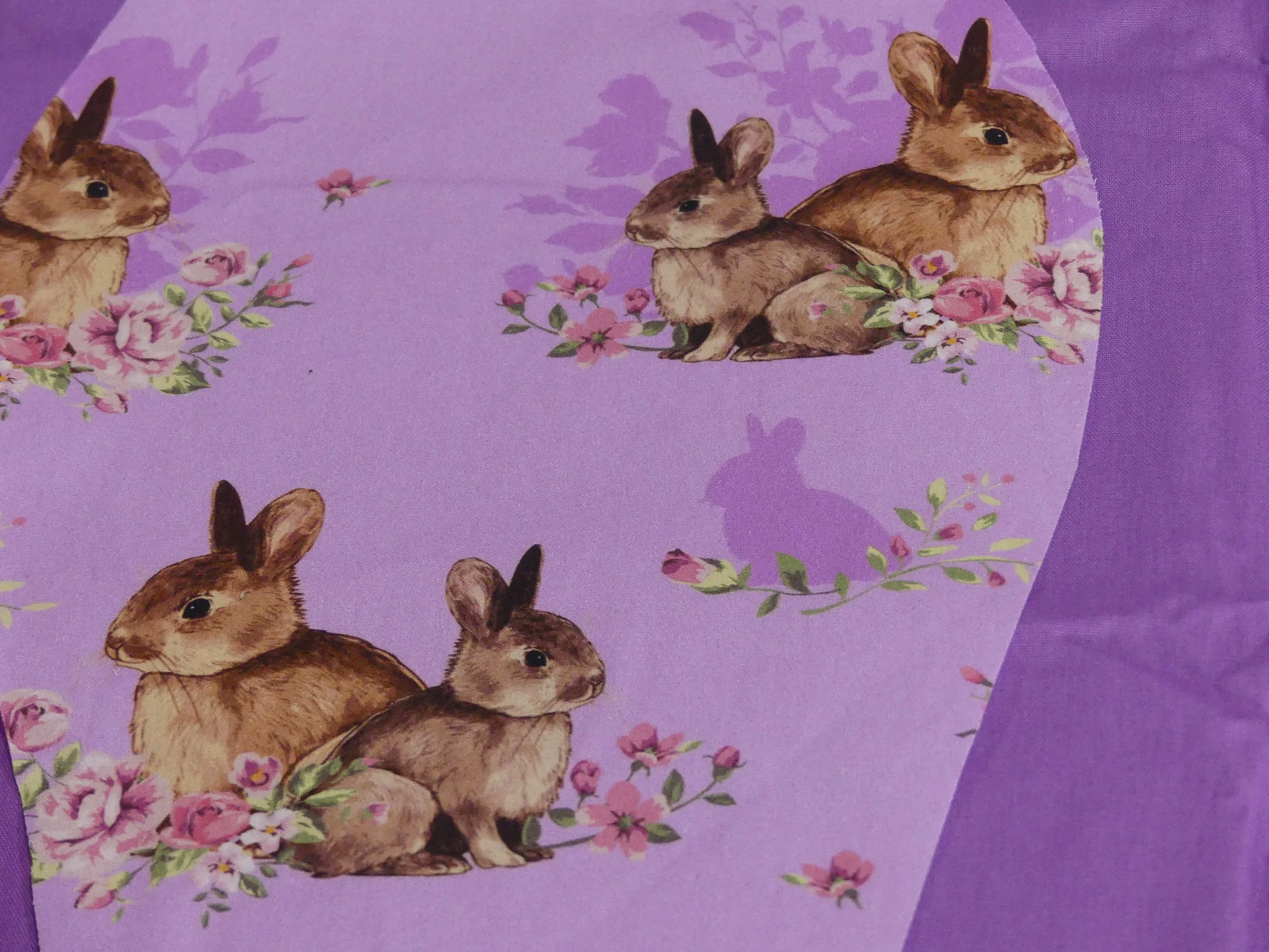 Scrub Cap - Bunny Lilac - Purple
