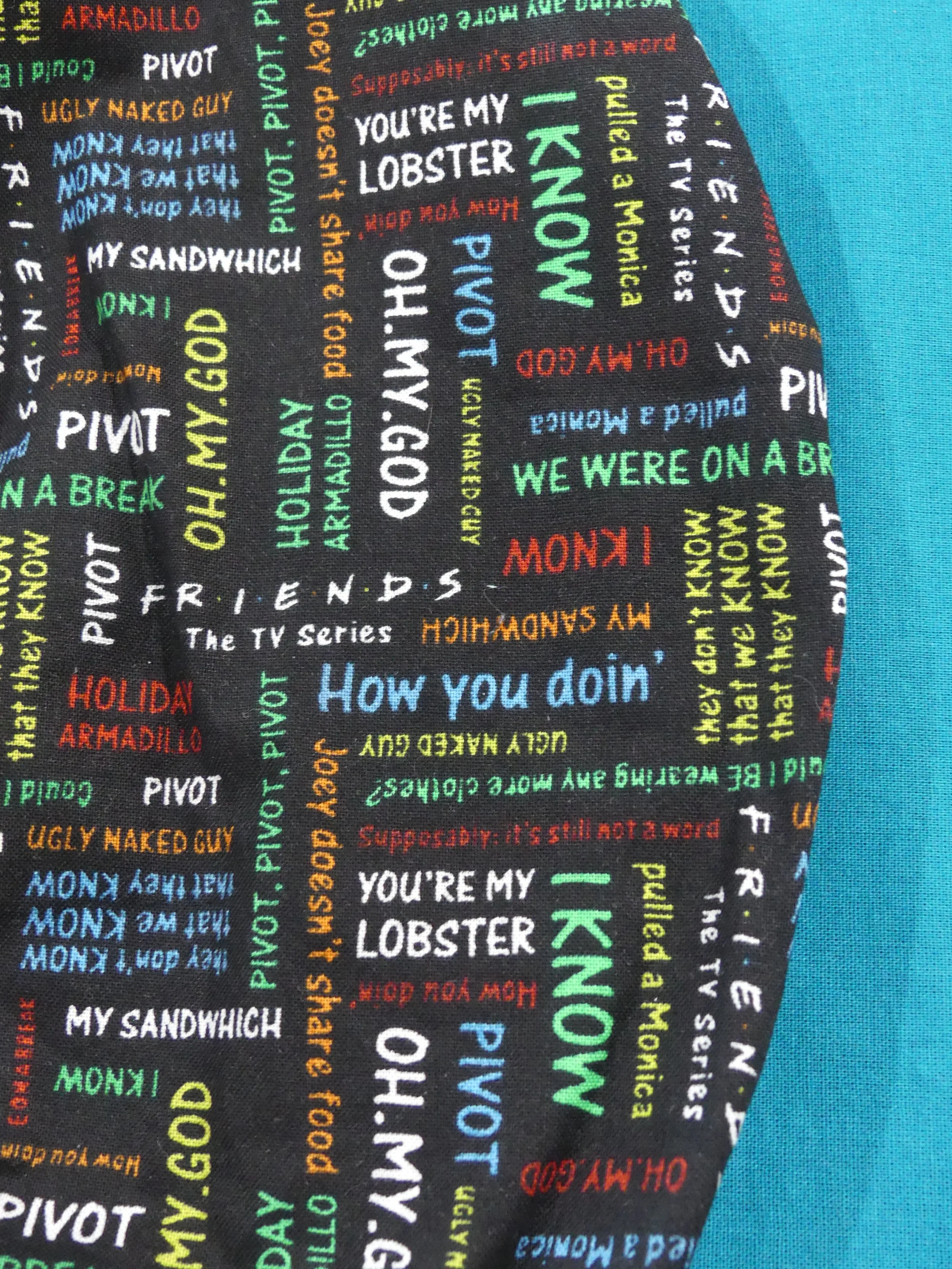 Scrub Cap - Friends - Blue