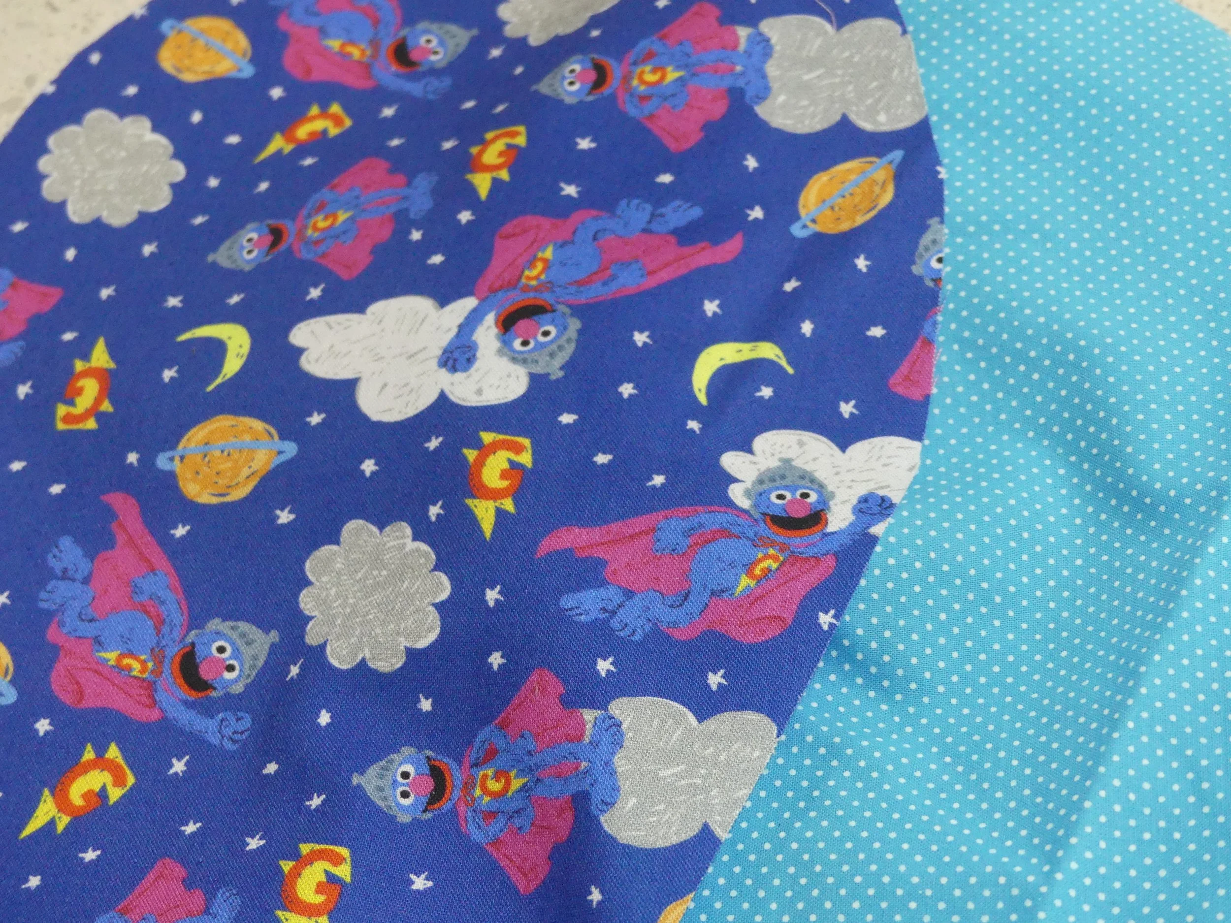 Scrub Cap - Grover - Blue Spot