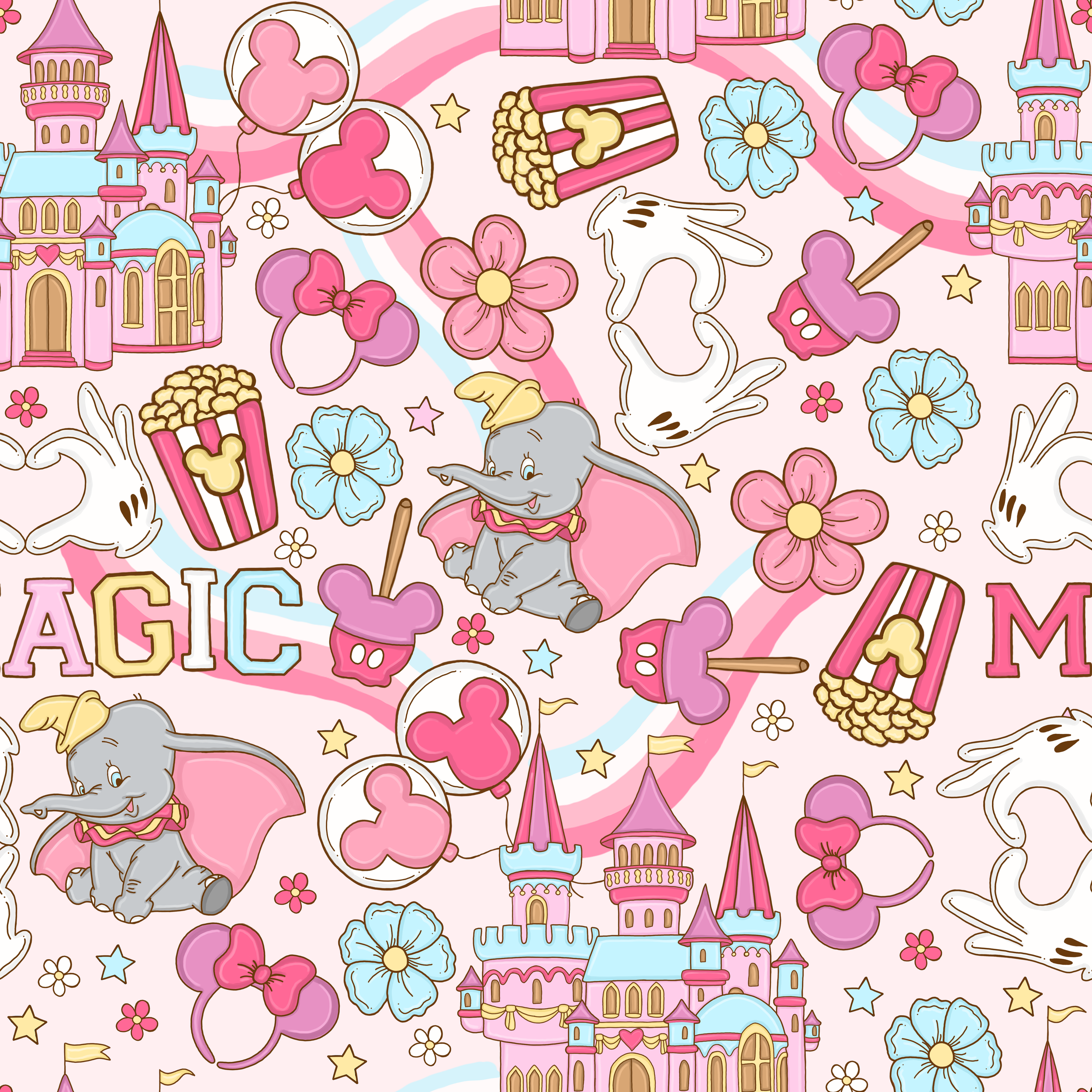 Scrub Top - 3189 Disney Magic