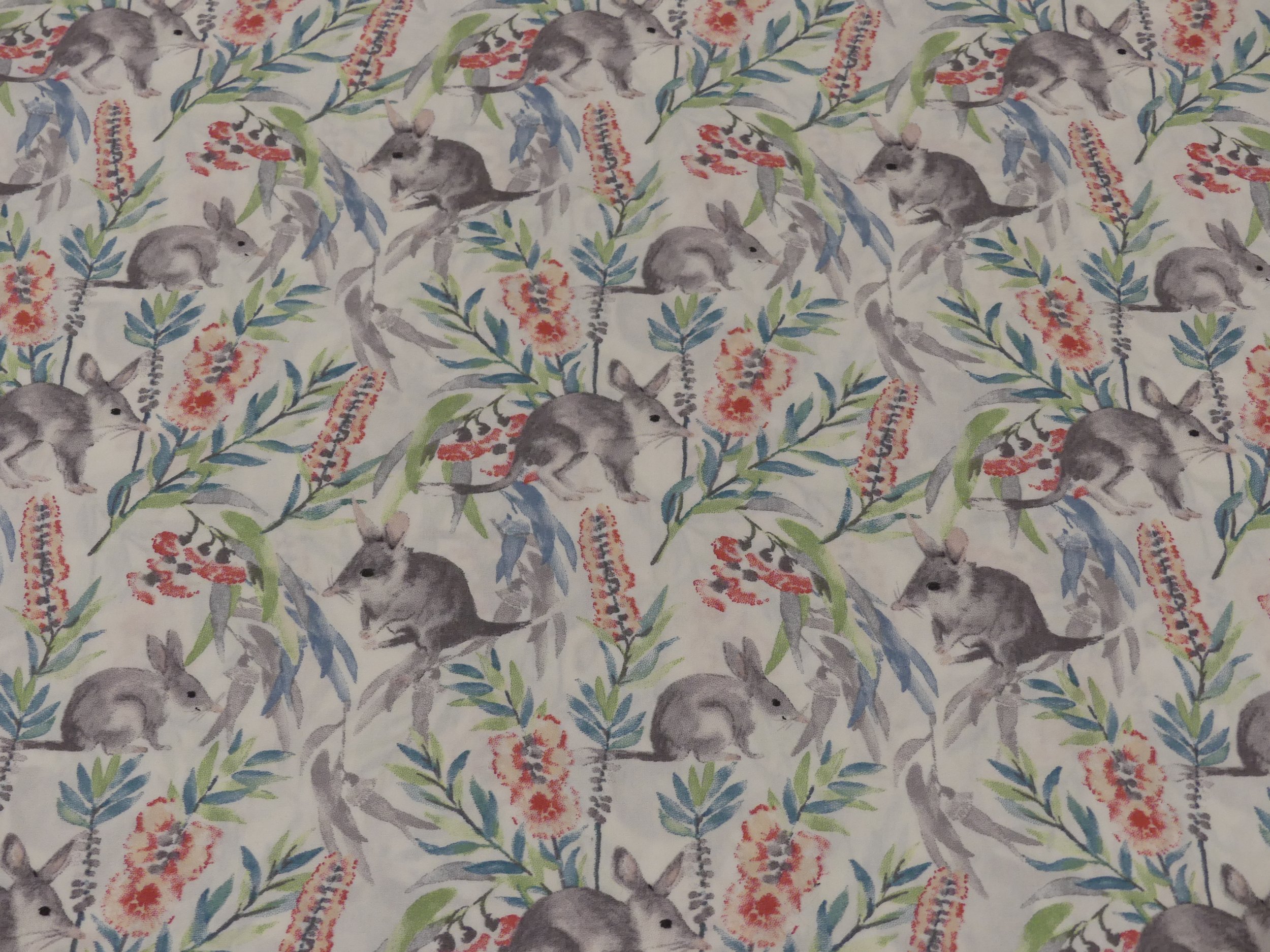 Scrub Top - Size M - Bilbies