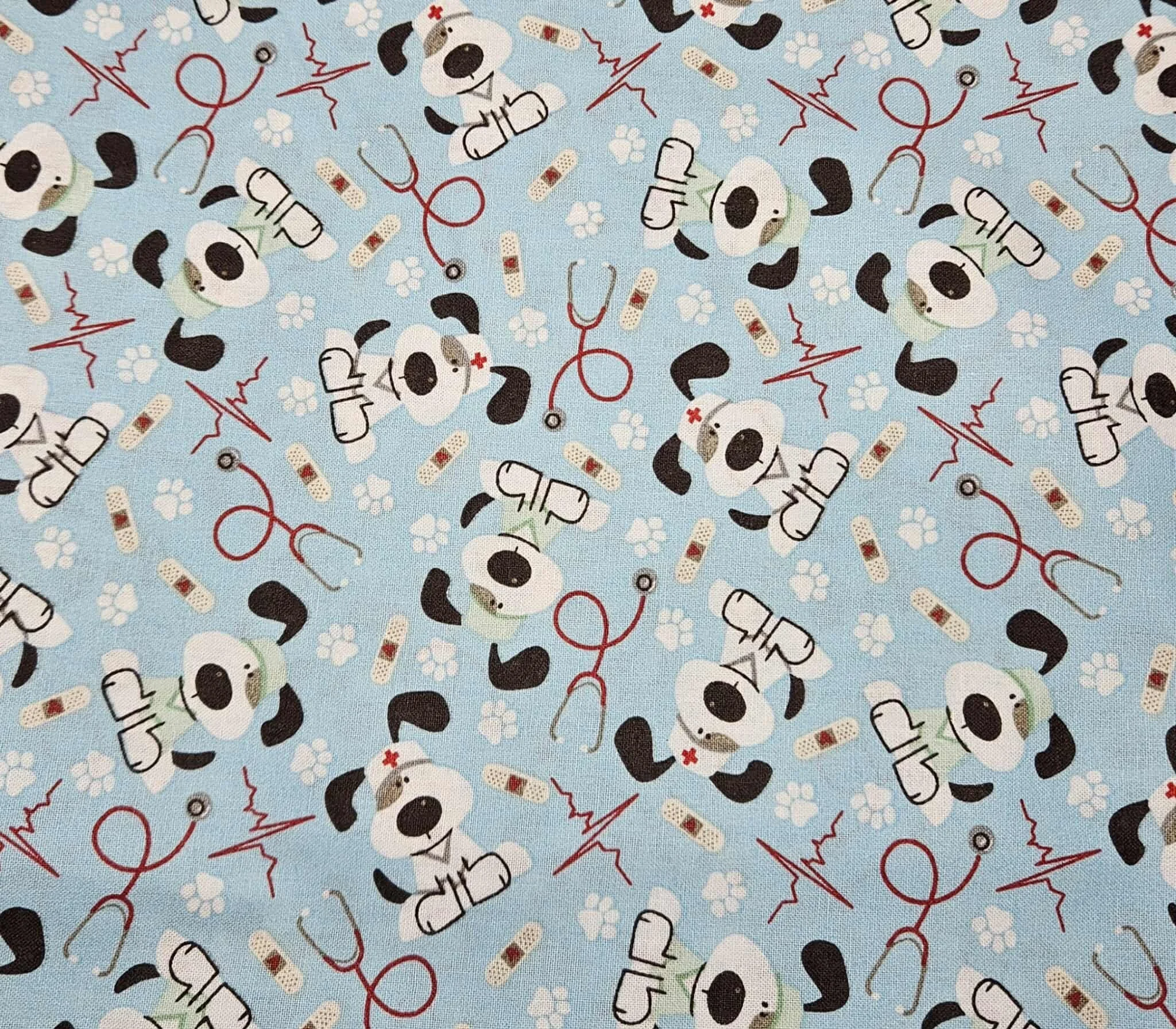 Scrub Top - Doctor Pup