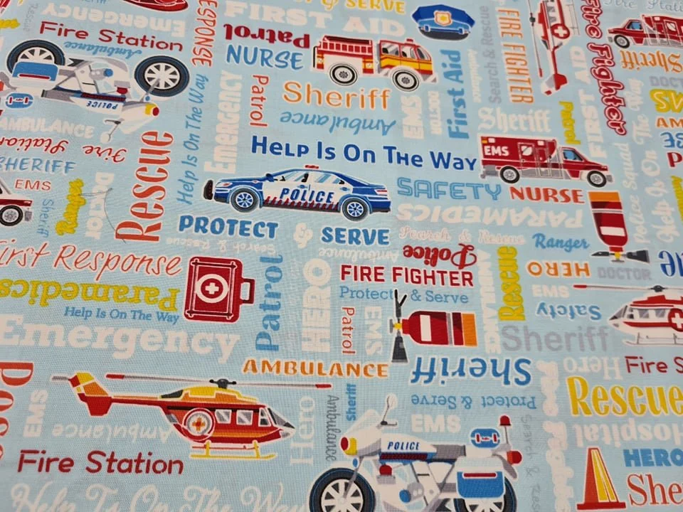 Scrub Top - First Responders