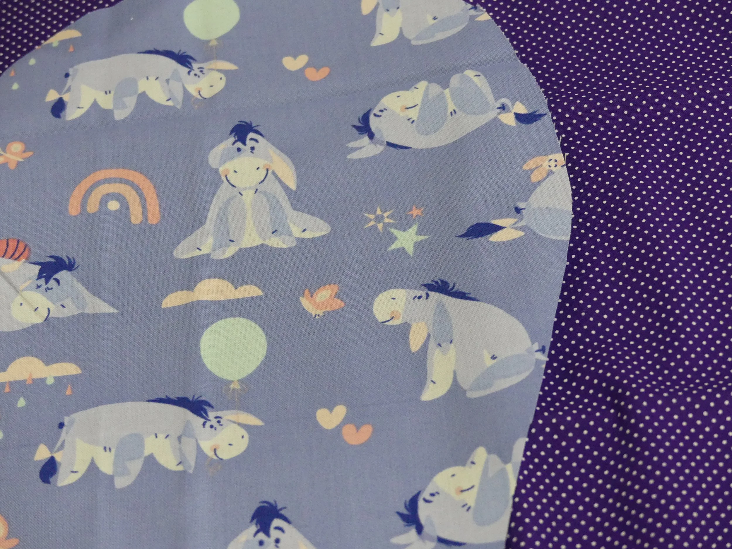 Scrub Cap - Eeyore - Purple Spot