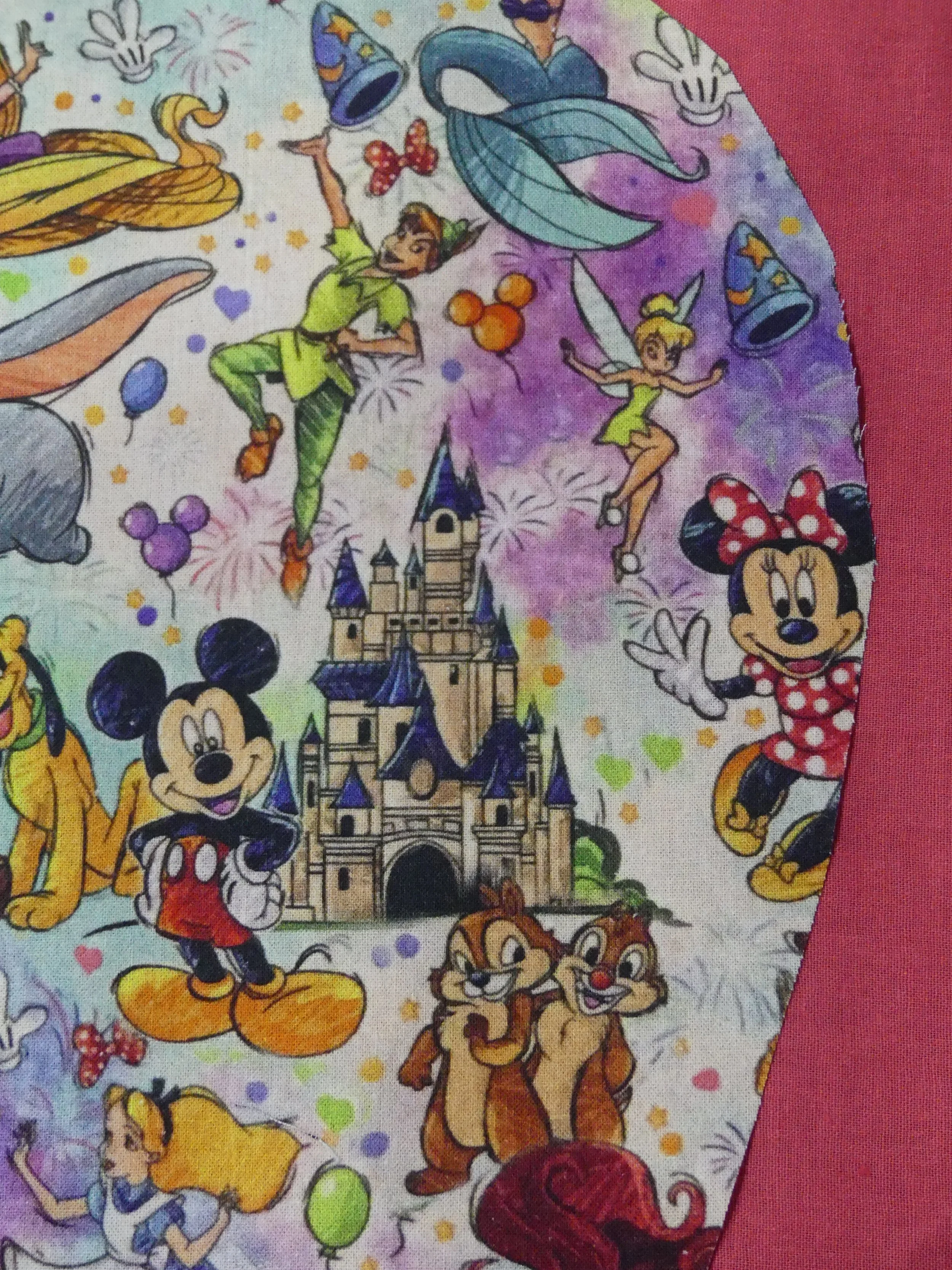 Scrub Cap - Disney Characters - Salmon