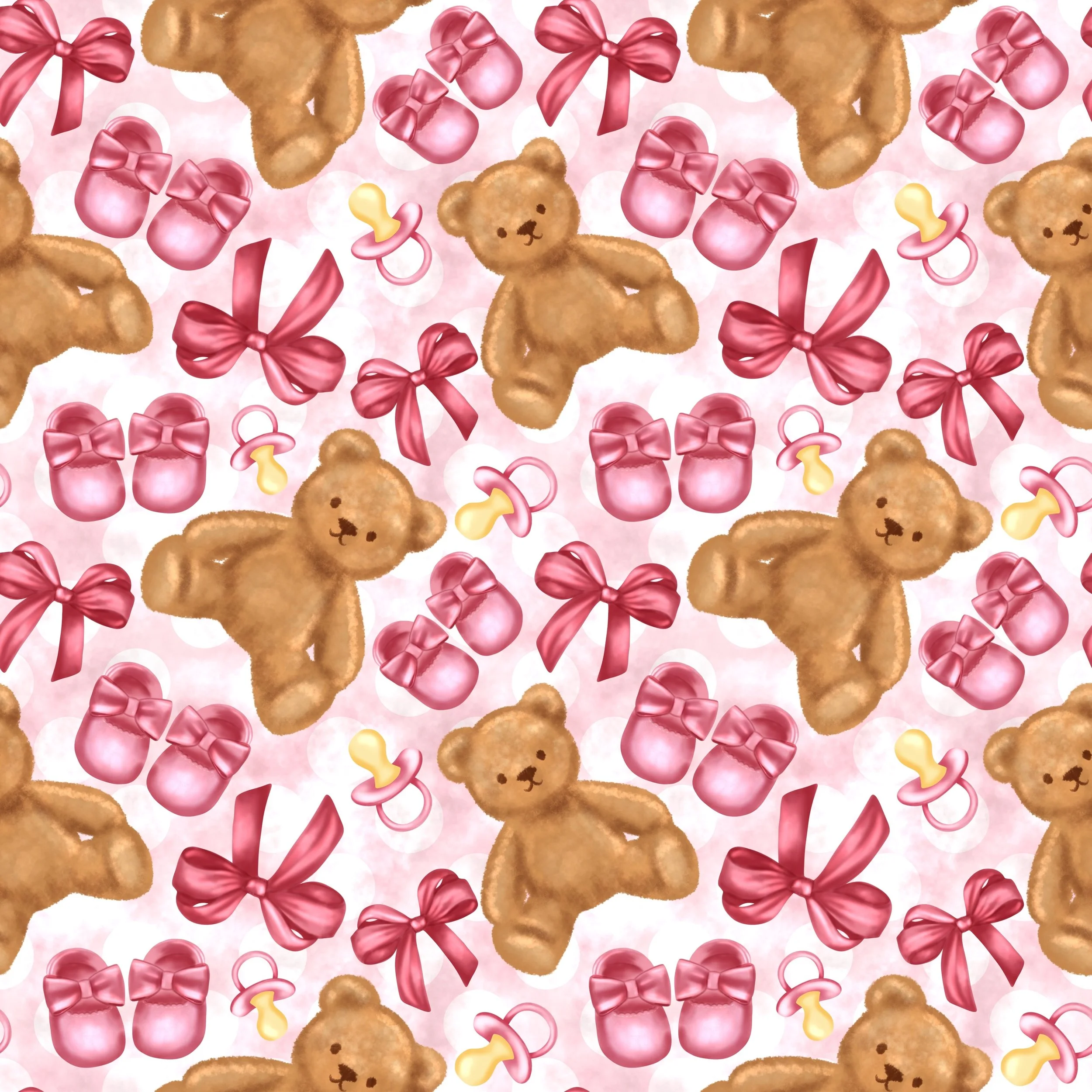 PREORDER - ROUND 33 - SCRUB TOP - 4002 LP BABY GIRL BEARS