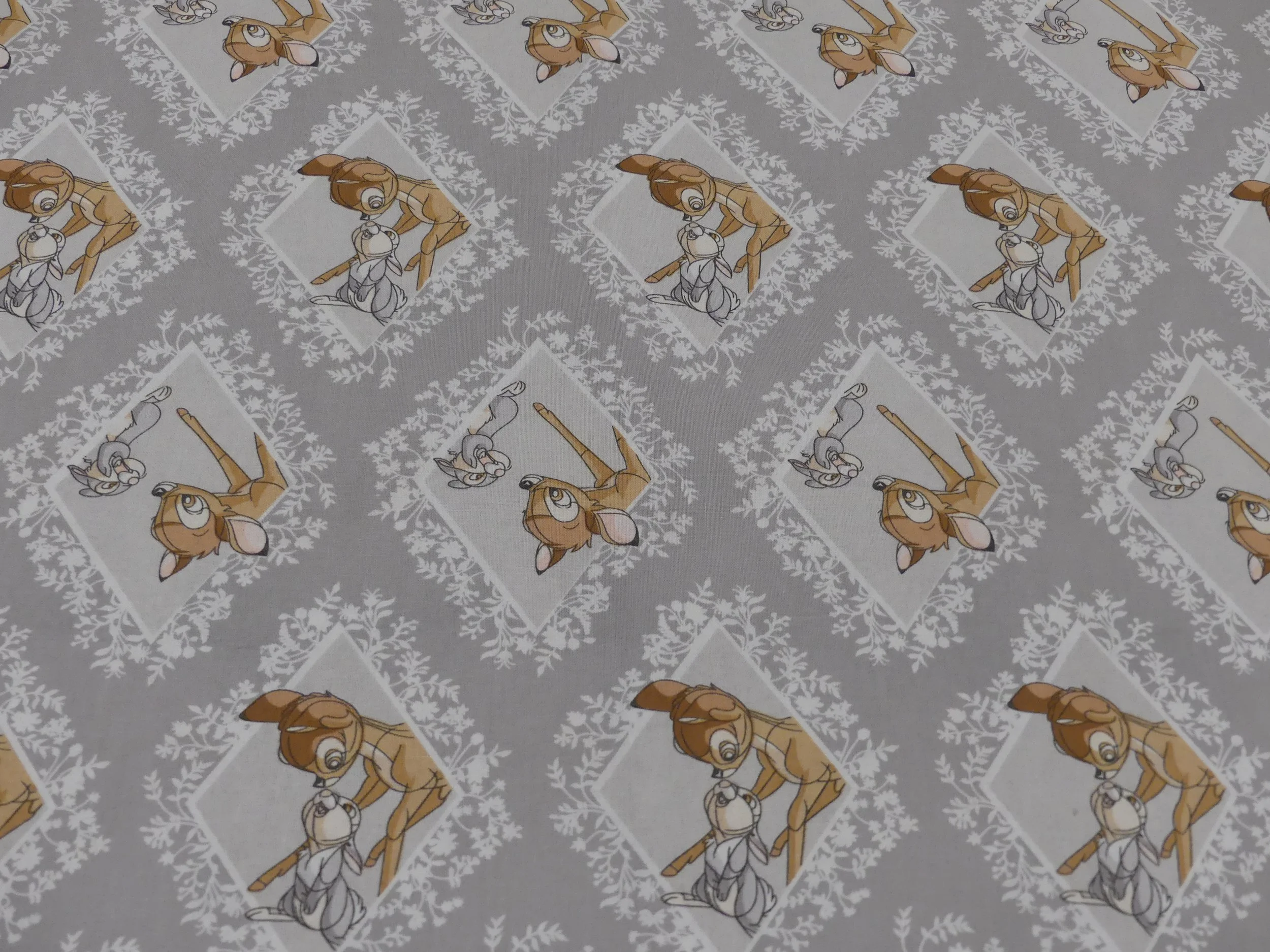 Scrub Top - Size XS - Bambi & Thumper Diamond