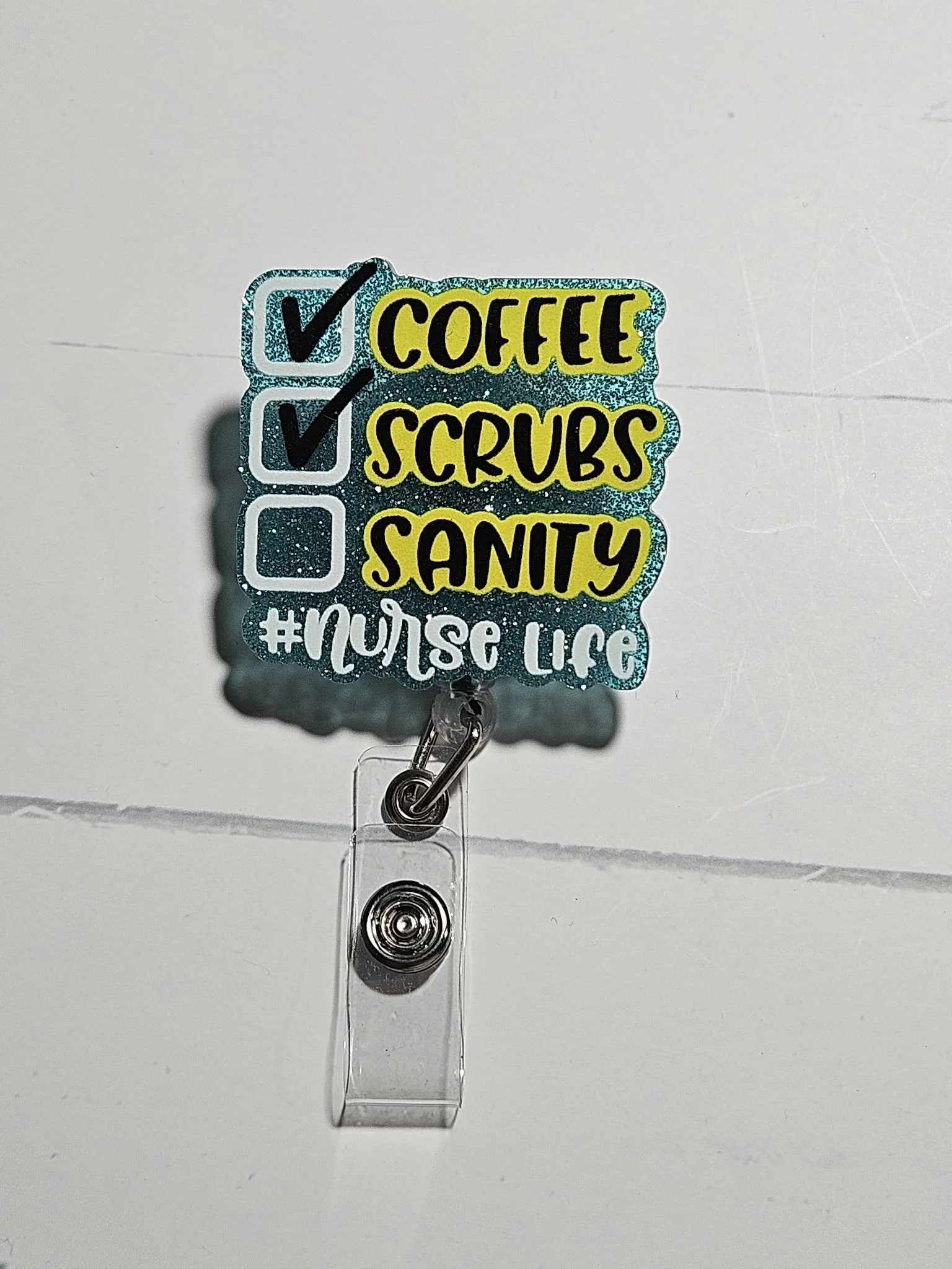 RETRACTABLE ID HOLDERS - NURSE LIFE