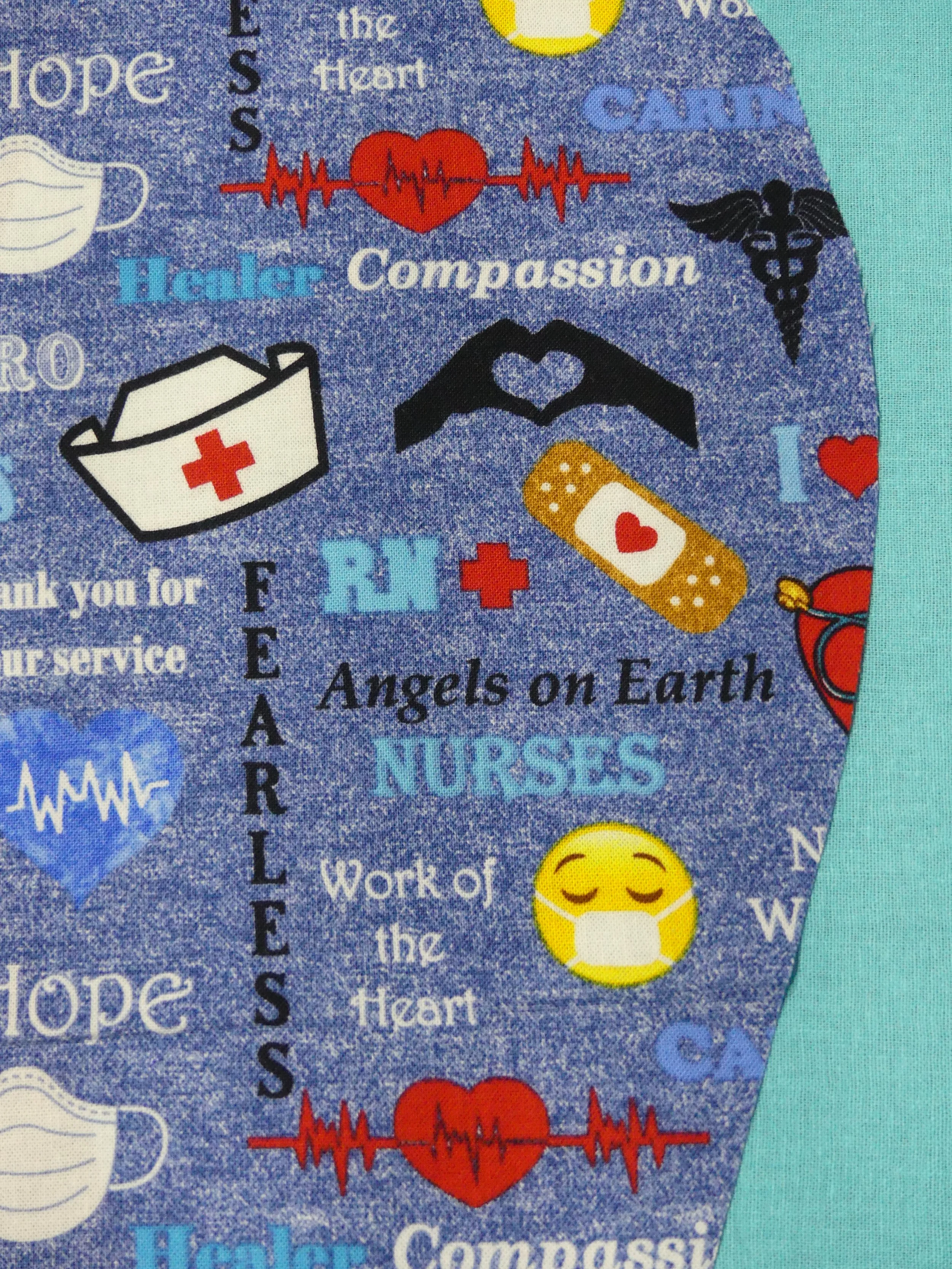 Scrub Cap - Nurse - Blue