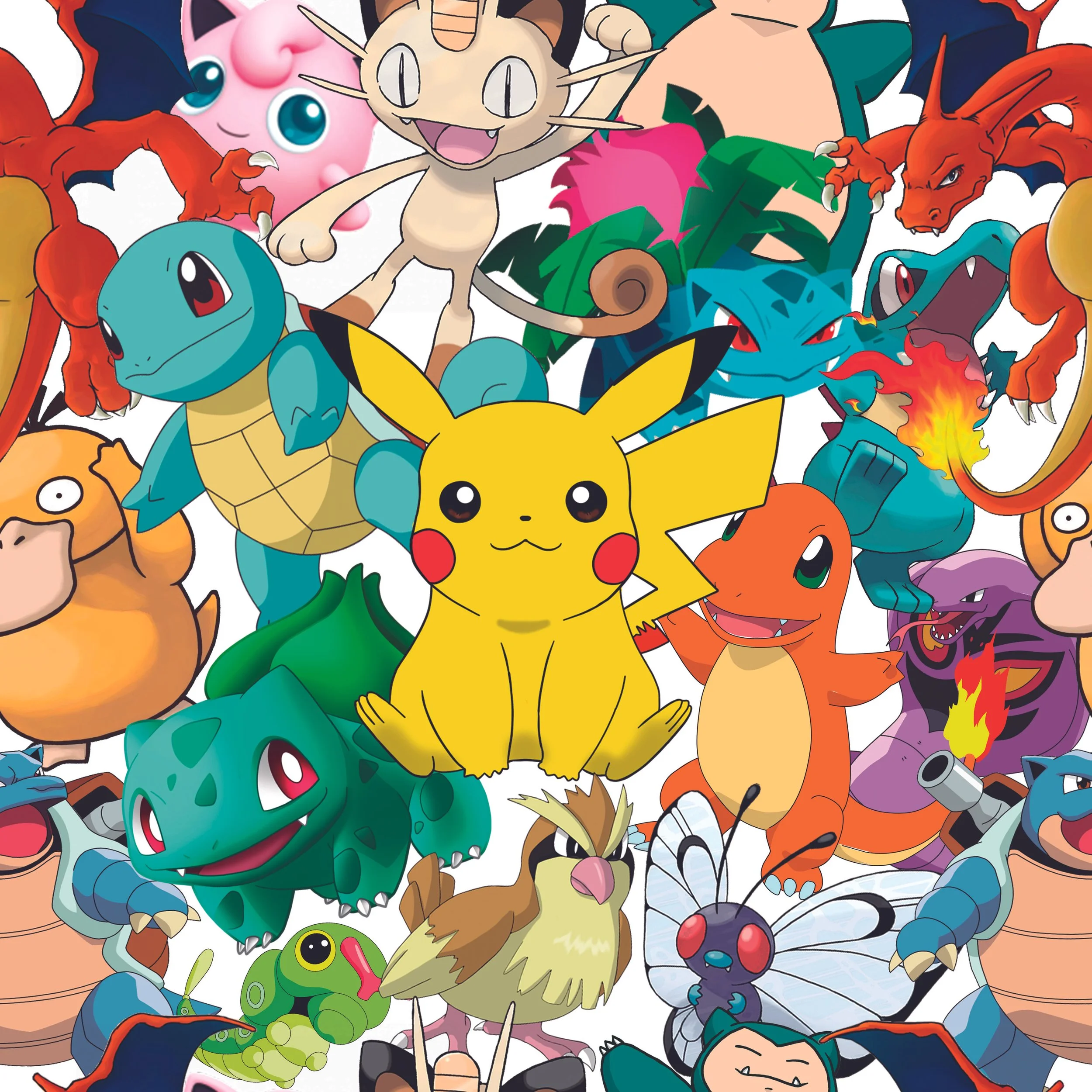 PREORDER - ROUND 33 - SCRUB TOP - 3035 POKEMON TOSS