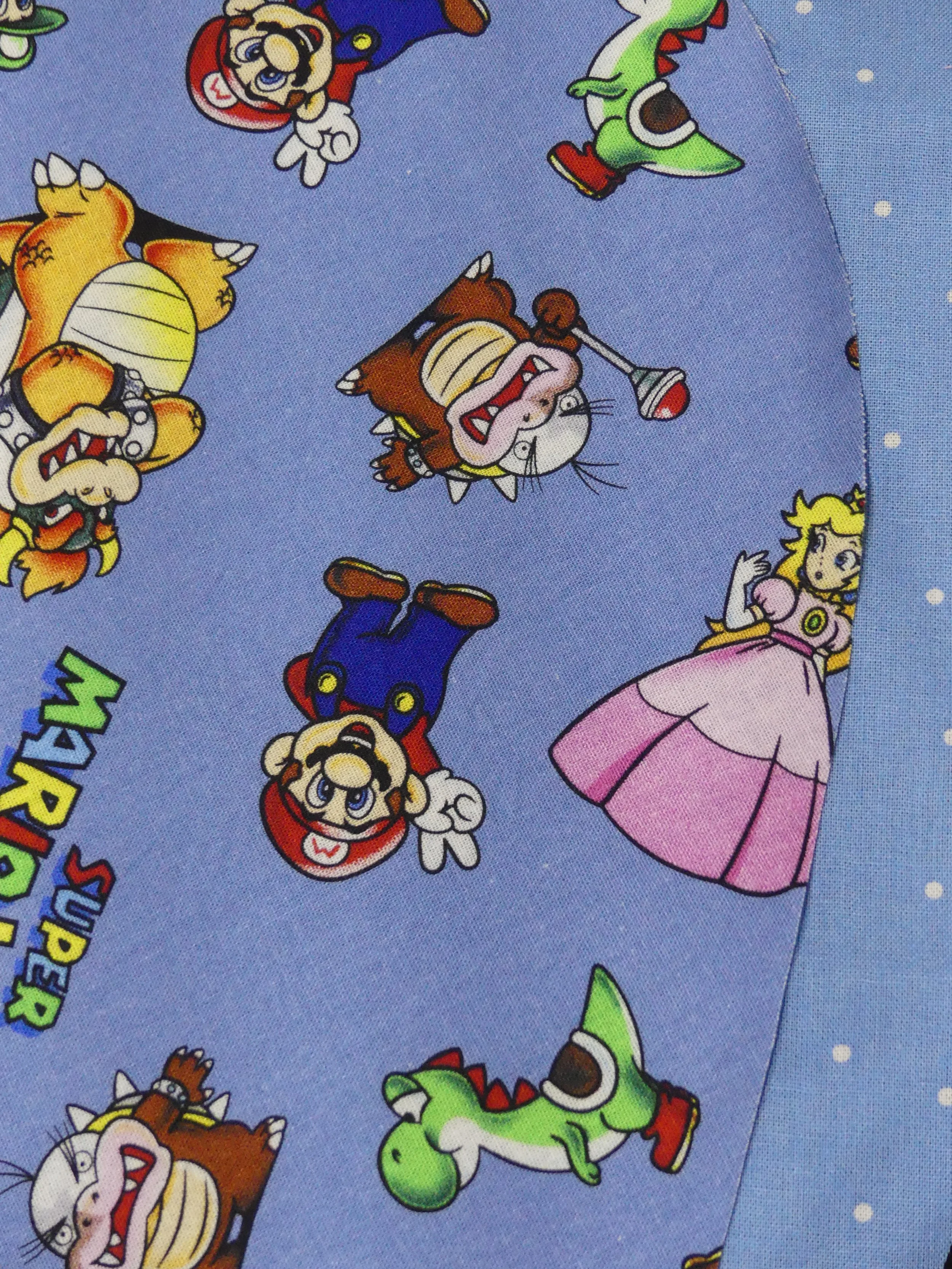 Scrub Cap - Super Mario - Blue Spot
