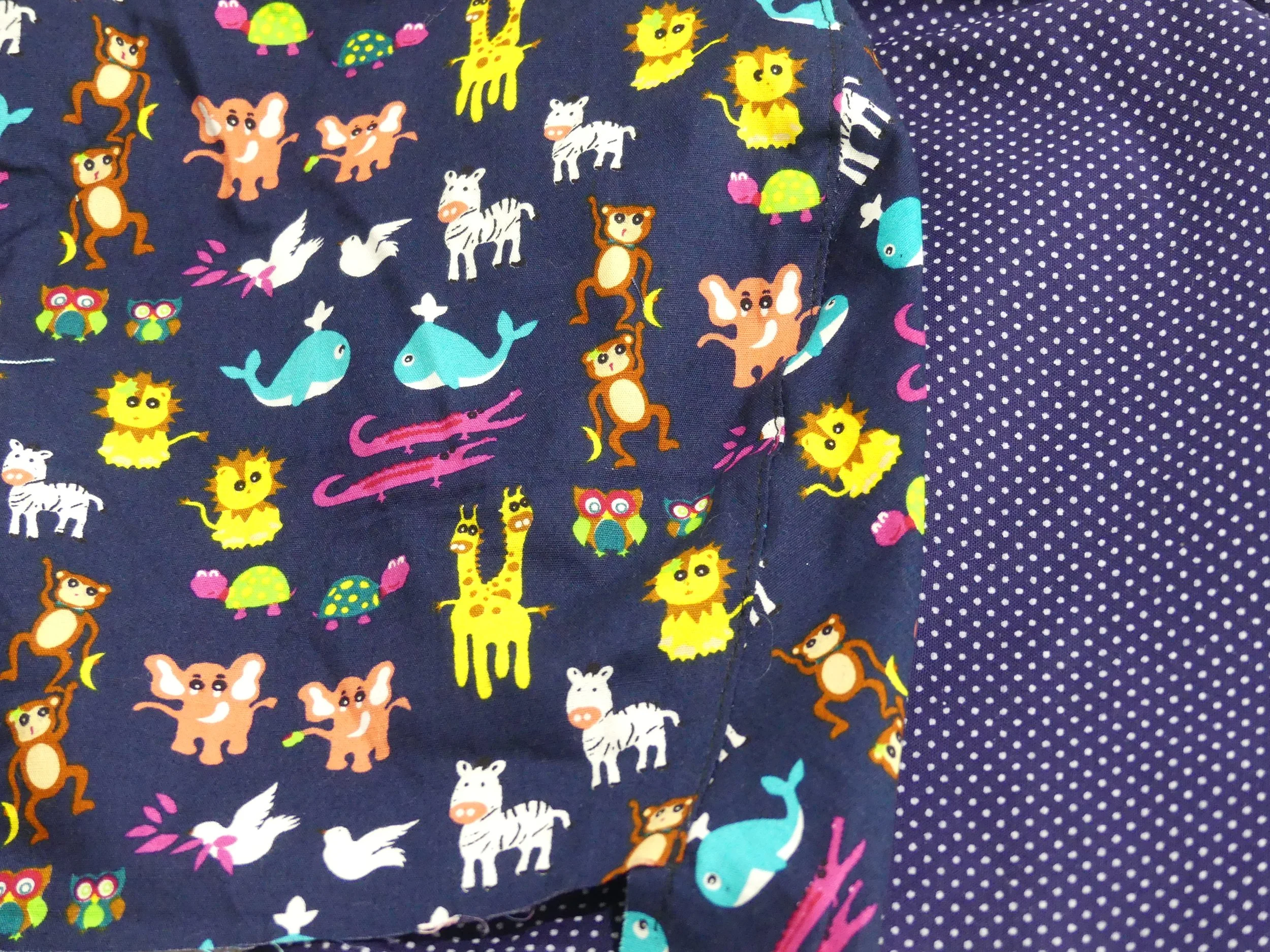 Scrub Cap - Noah's Ark Navy - Navy Spot