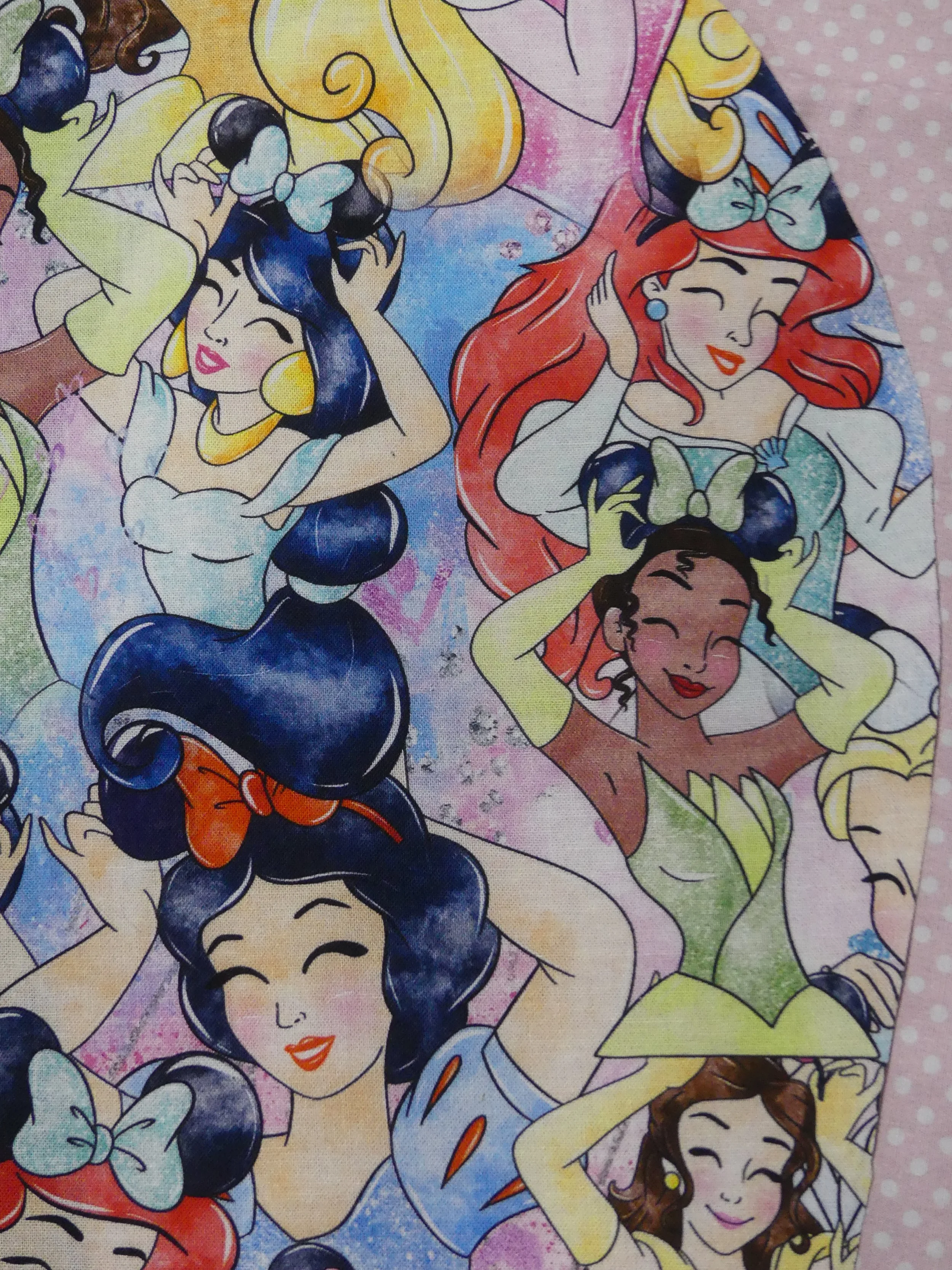 Scrub Cap - Princess & Tiara - Pink Spot