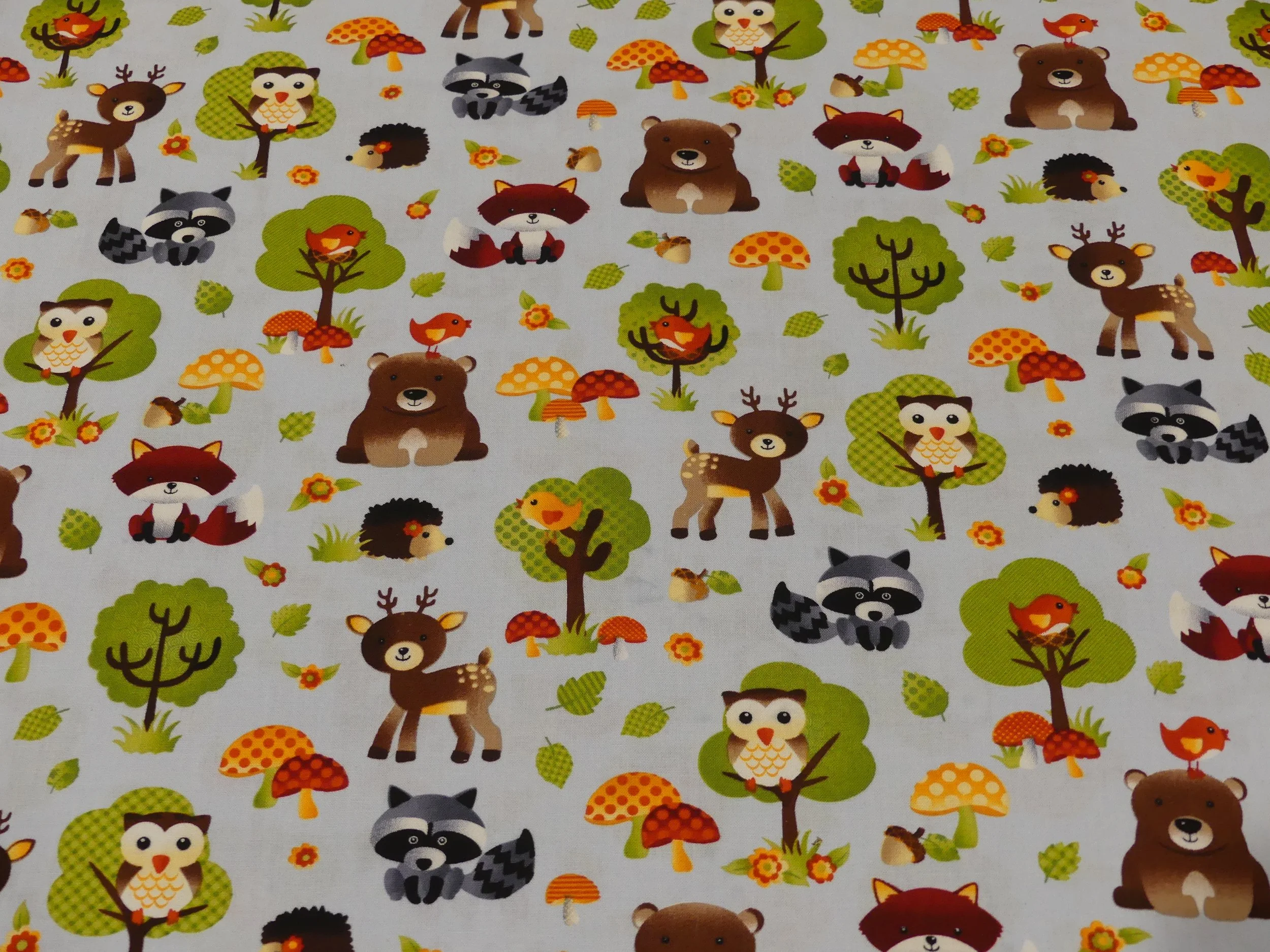 Scrub Top - Woodland Friends